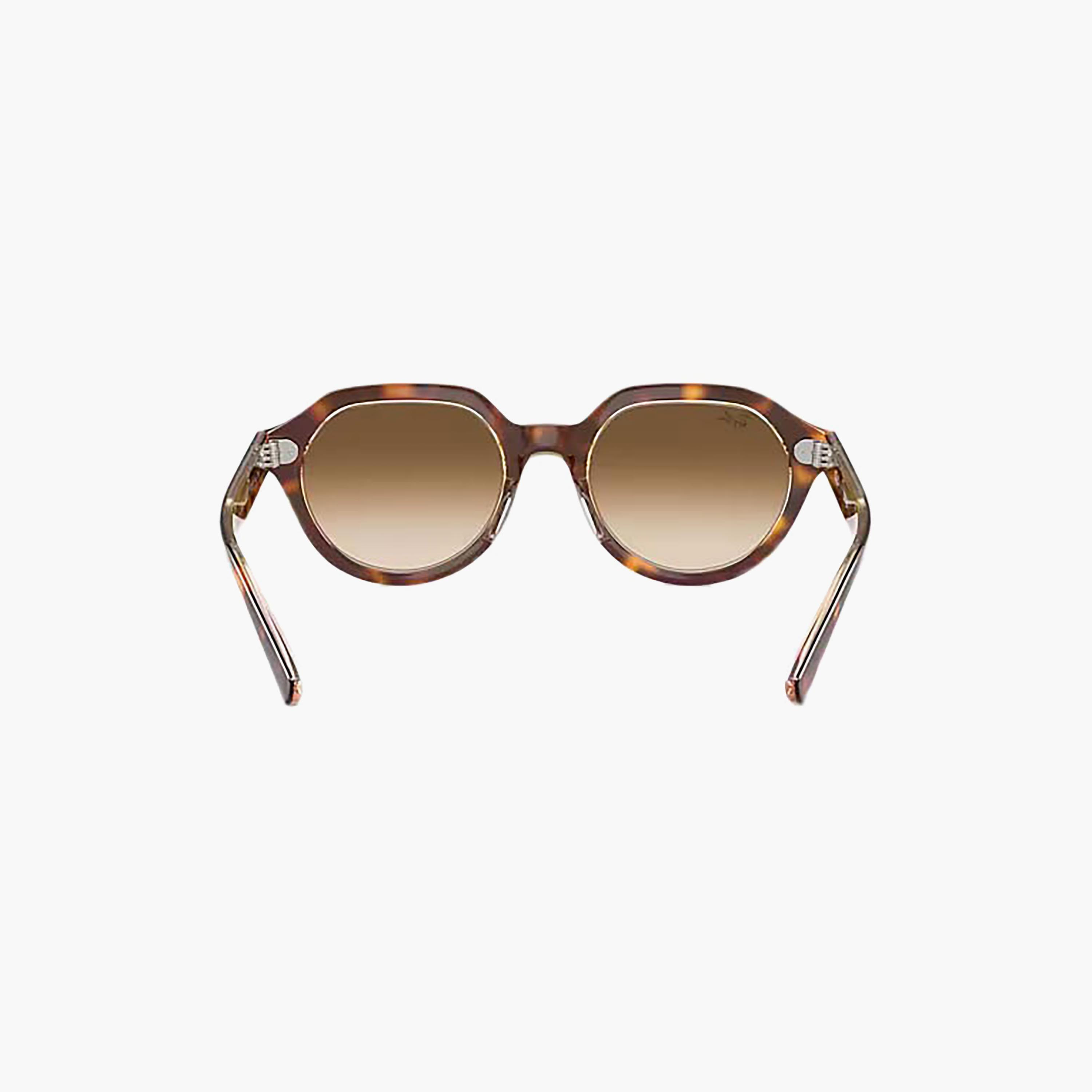 نظارات شمسية رجالية من راي بان، دائرية وبيضاوية، بنية اللون | 186888006-men-sunglasses-image-3