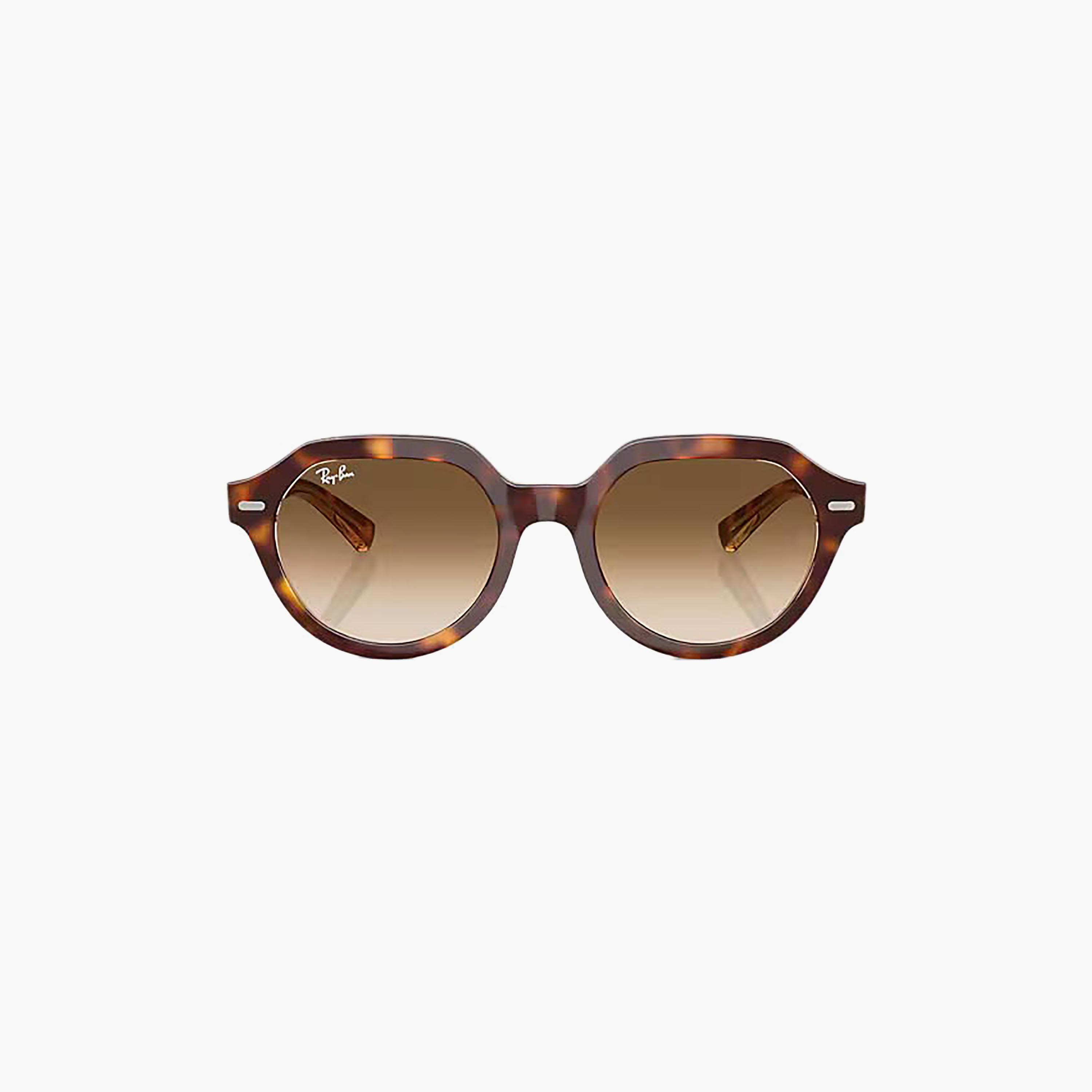 نظارات شمسية رجالية من راي بان، دائرية وبيضاوية، بنية اللون | 186888006-men-sunglasses-image-4