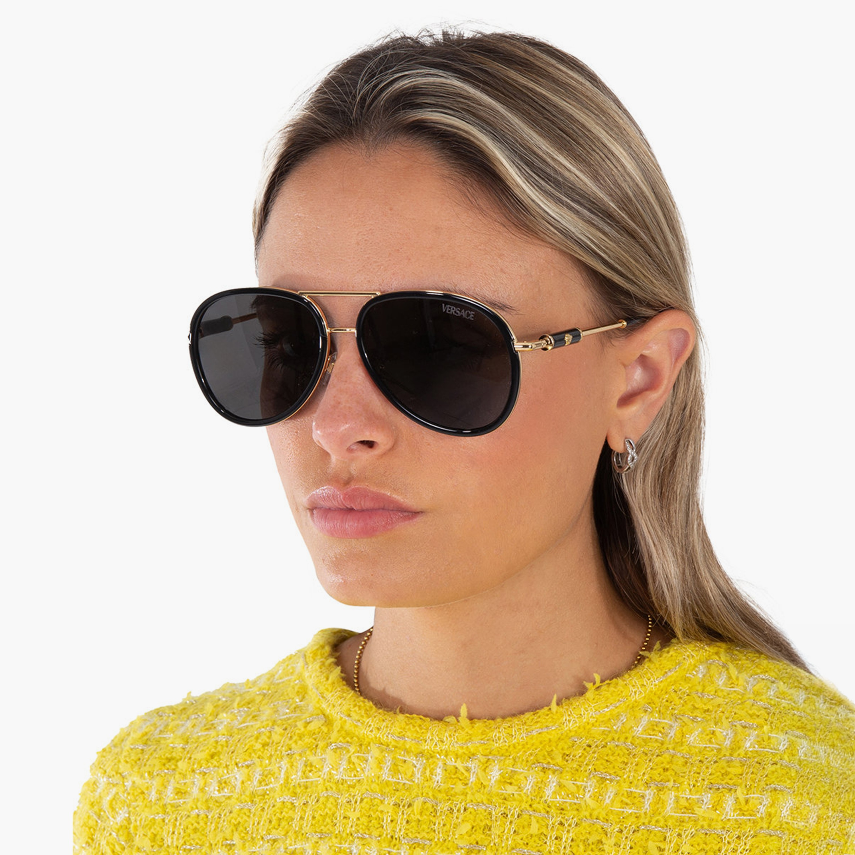 نظارات شمسية زرقاء من فرزاتشي للجنسين بتصميم طيار | 189886004-men-sunglasses-image-5