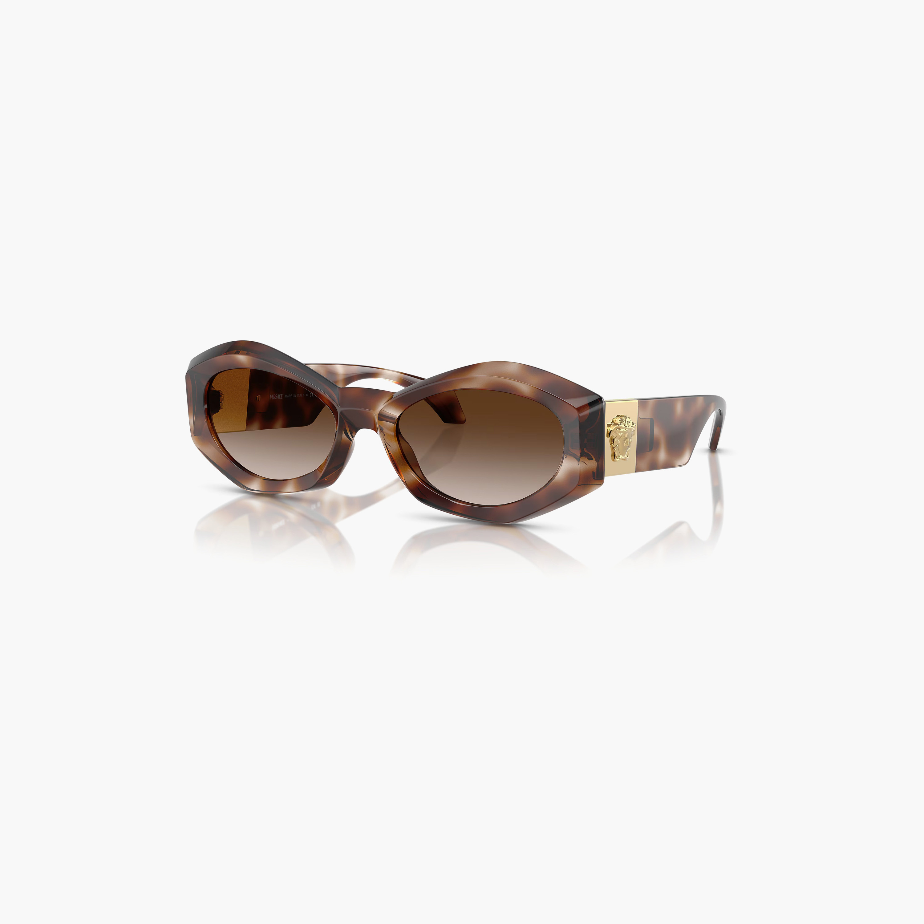 نظارات شمسية بنية اللون بتصميم عين القطة من فرزاتشي للنساء | 193271001-women-sunglasses-image-1