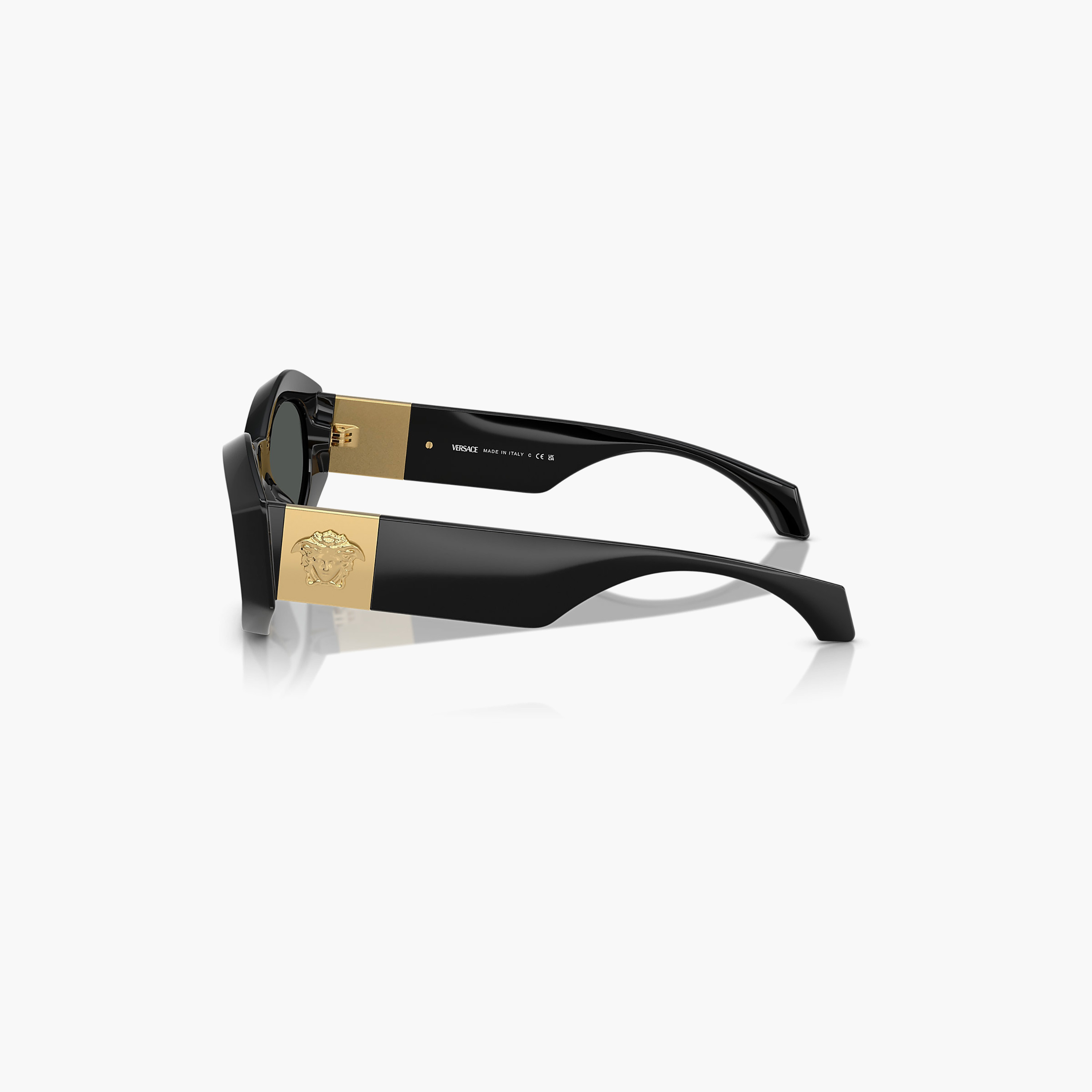 نظارات شمسية رمادية بتصميم عين القطة من فرزاتشي للنساء | 193271004-women-sunglasses-image-2