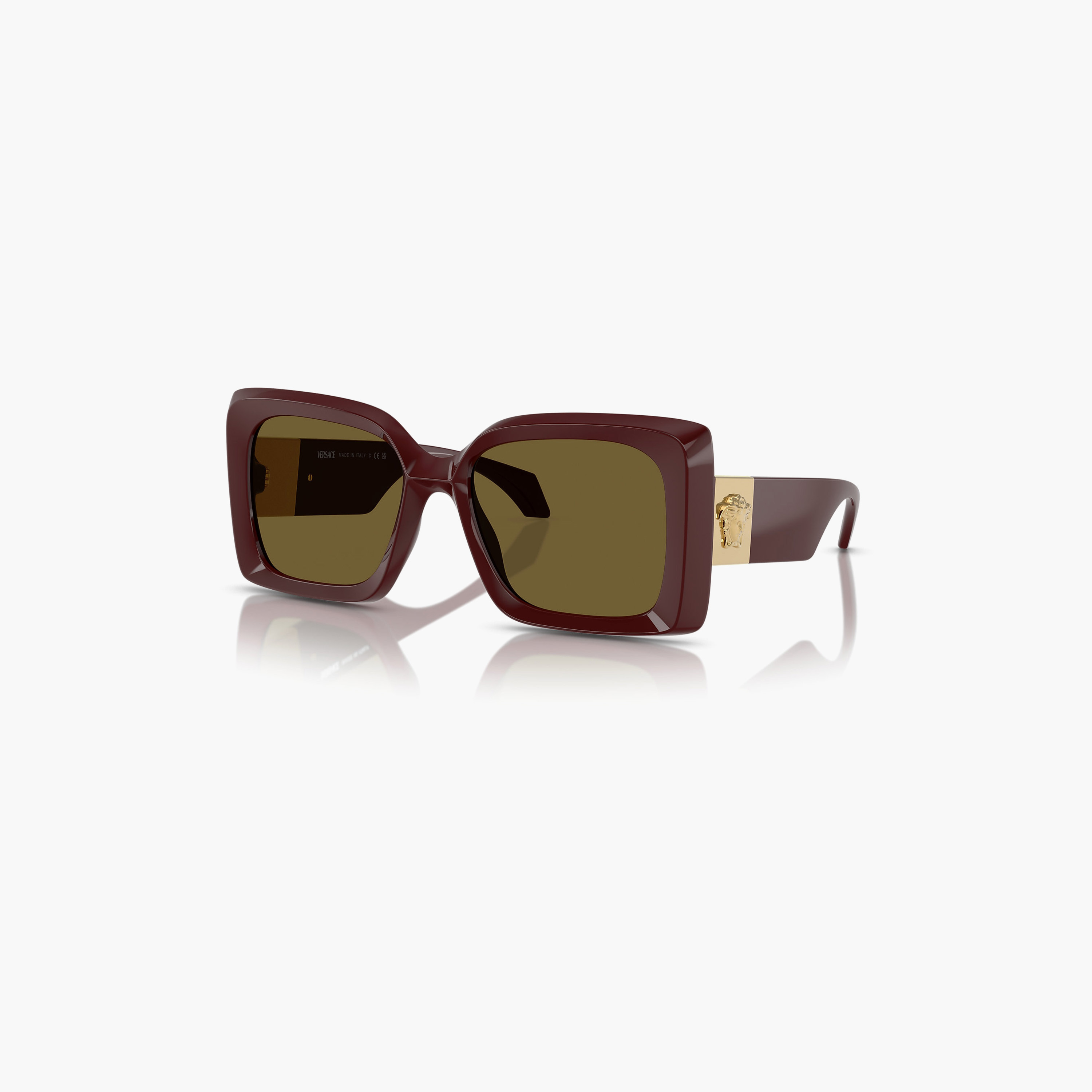 Versace Women Wayfarer & Square Brown Sunglasses | 192665002-women-sunglasses-image-1