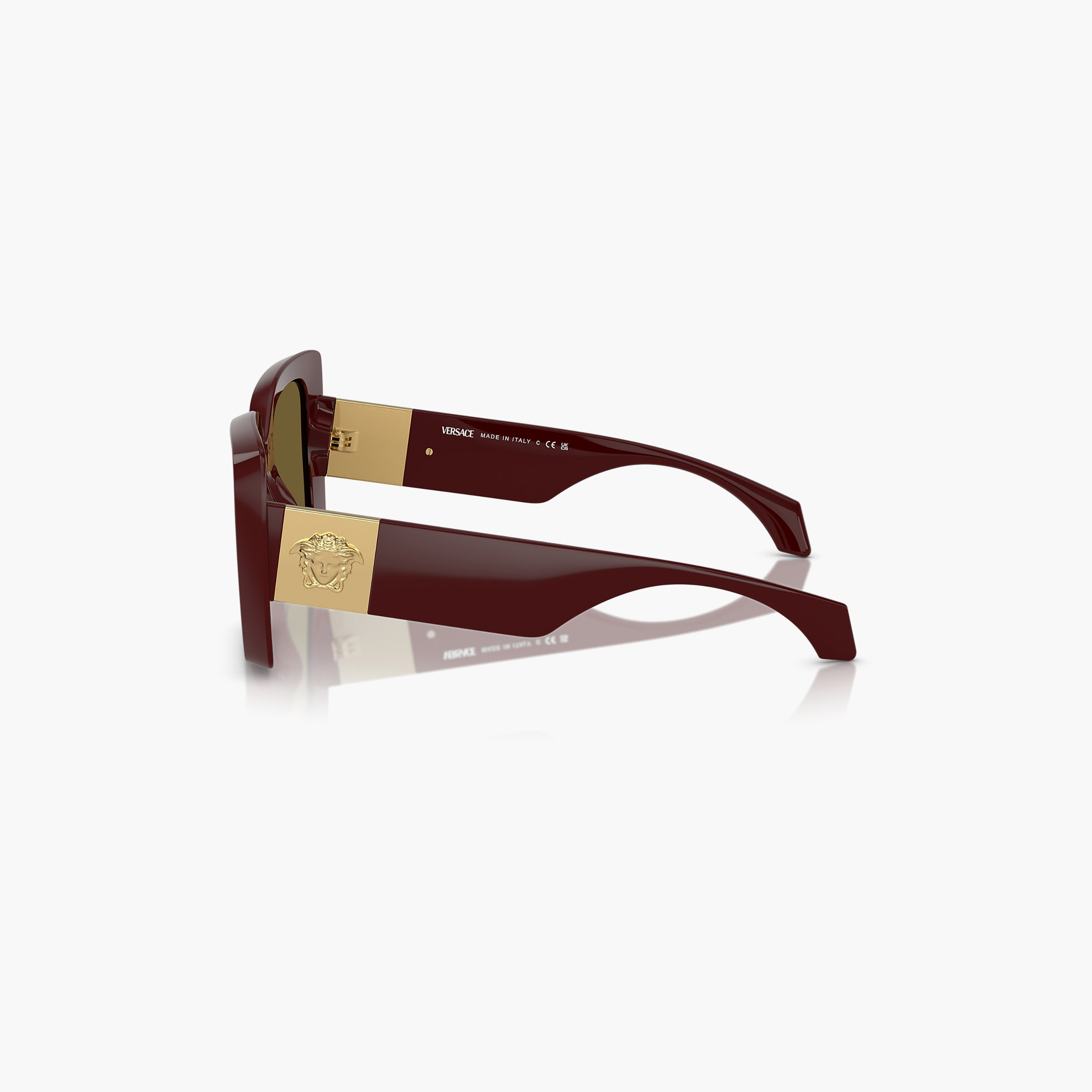 Versace Women Wayfarer & Square Brown Sunglasses | 192665002-women-sunglasses-image-2