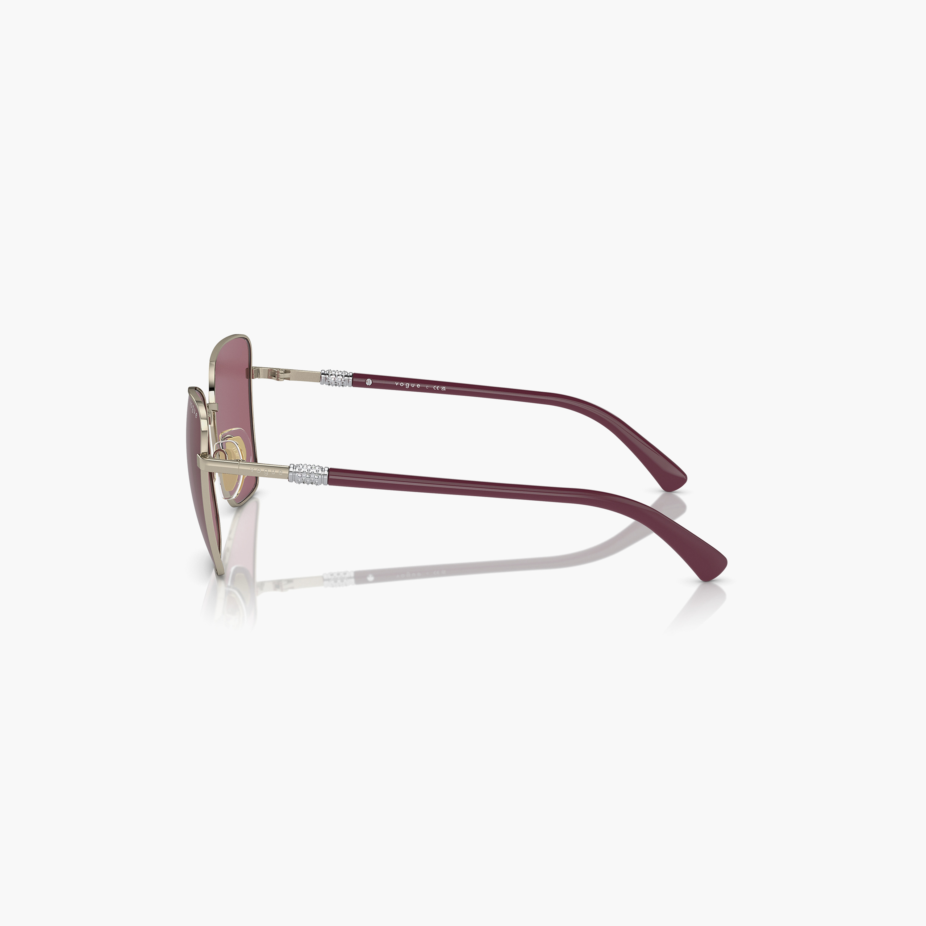 Vogue Women Wayfarer & Square Pink Sunglasses | 185870005-women-sunglasses-image-2