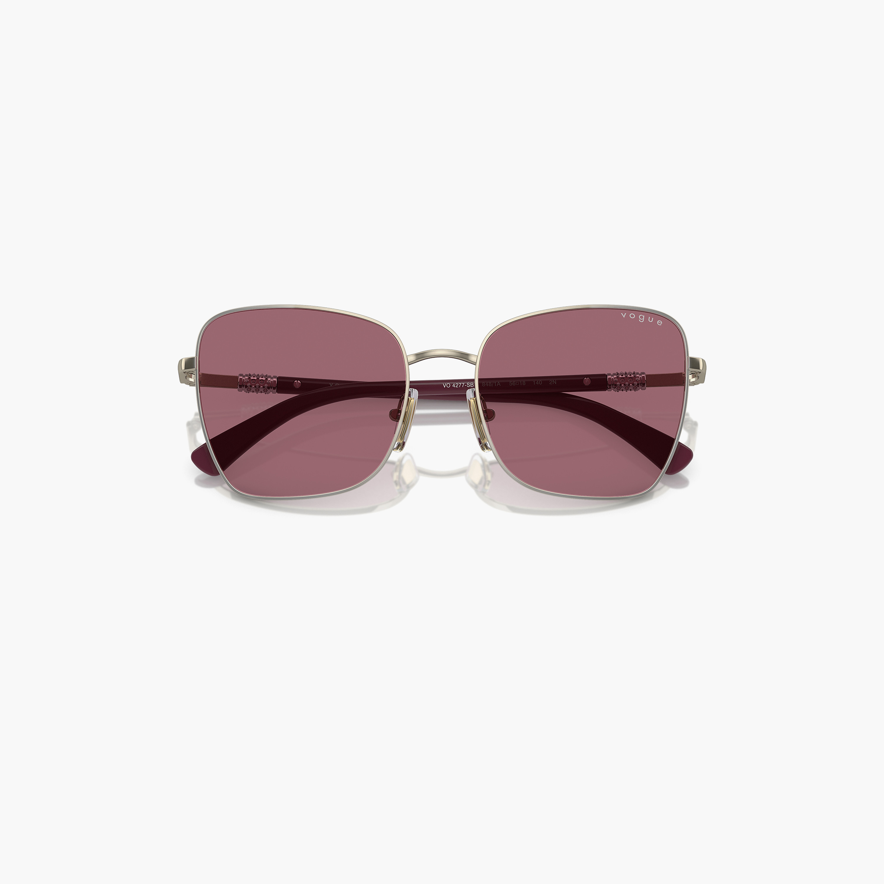 Vogue Women Wayfarer & Square Pink Sunglasses | 185870005-women-sunglasses-image-5