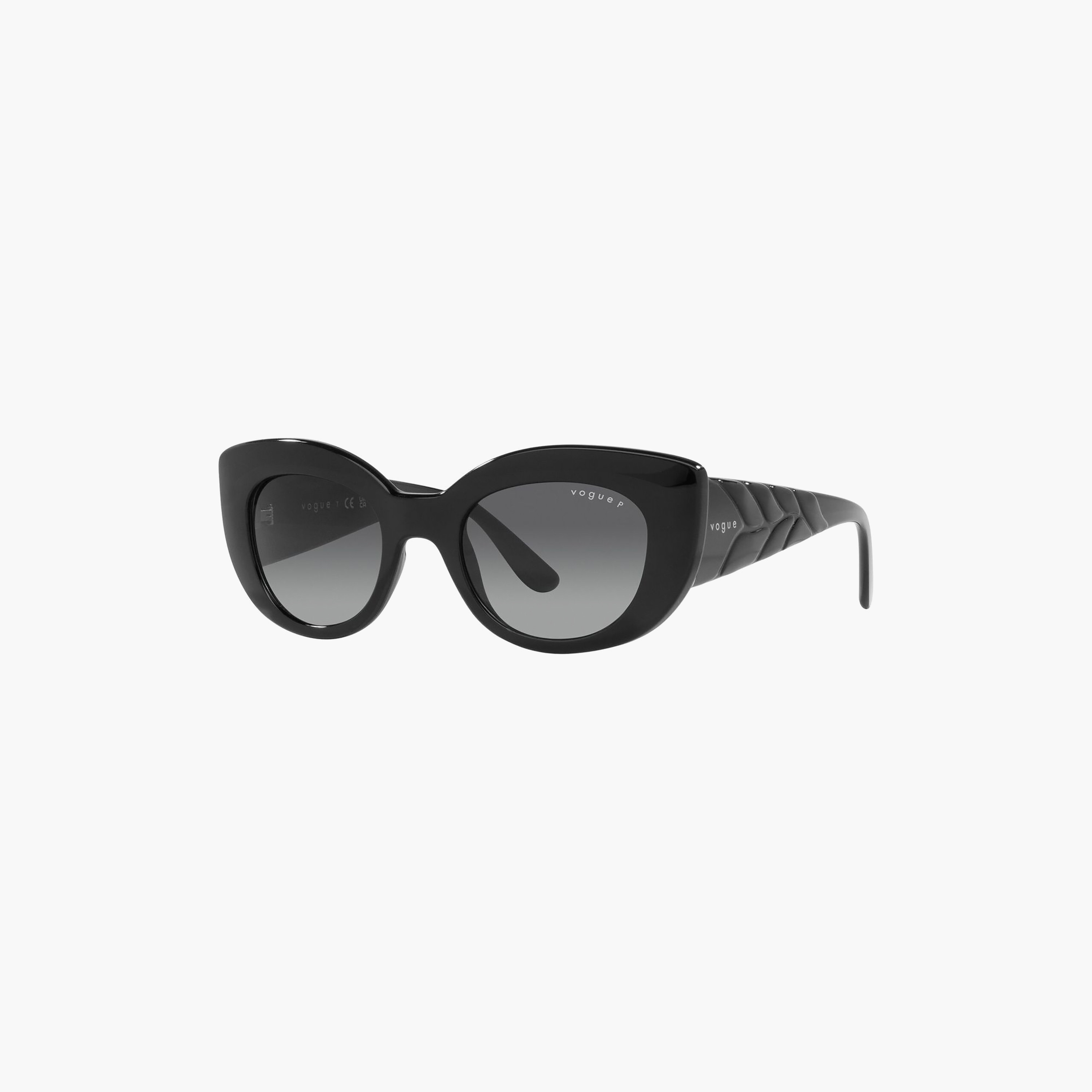 Vogue Women Cat Eye Polorized Grey Sunglasses | 185874003-women-sunglasses-image-1