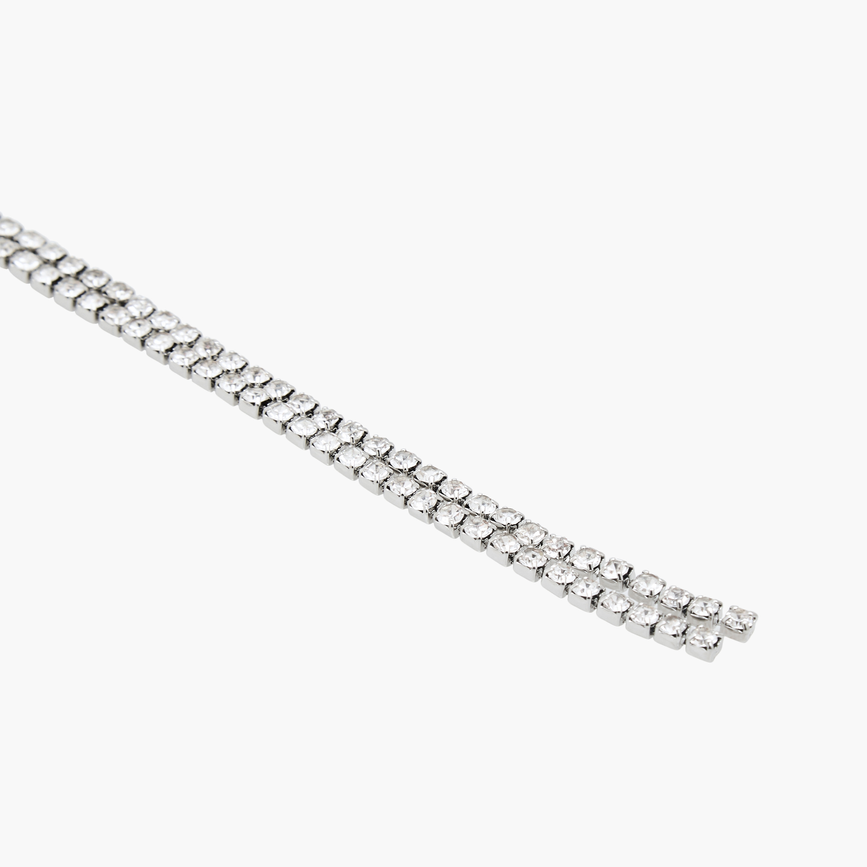 Silver Tone Dangler Earrings with Pushback Closure-women-watchesandjewellery-jewellery-earrings-image-3