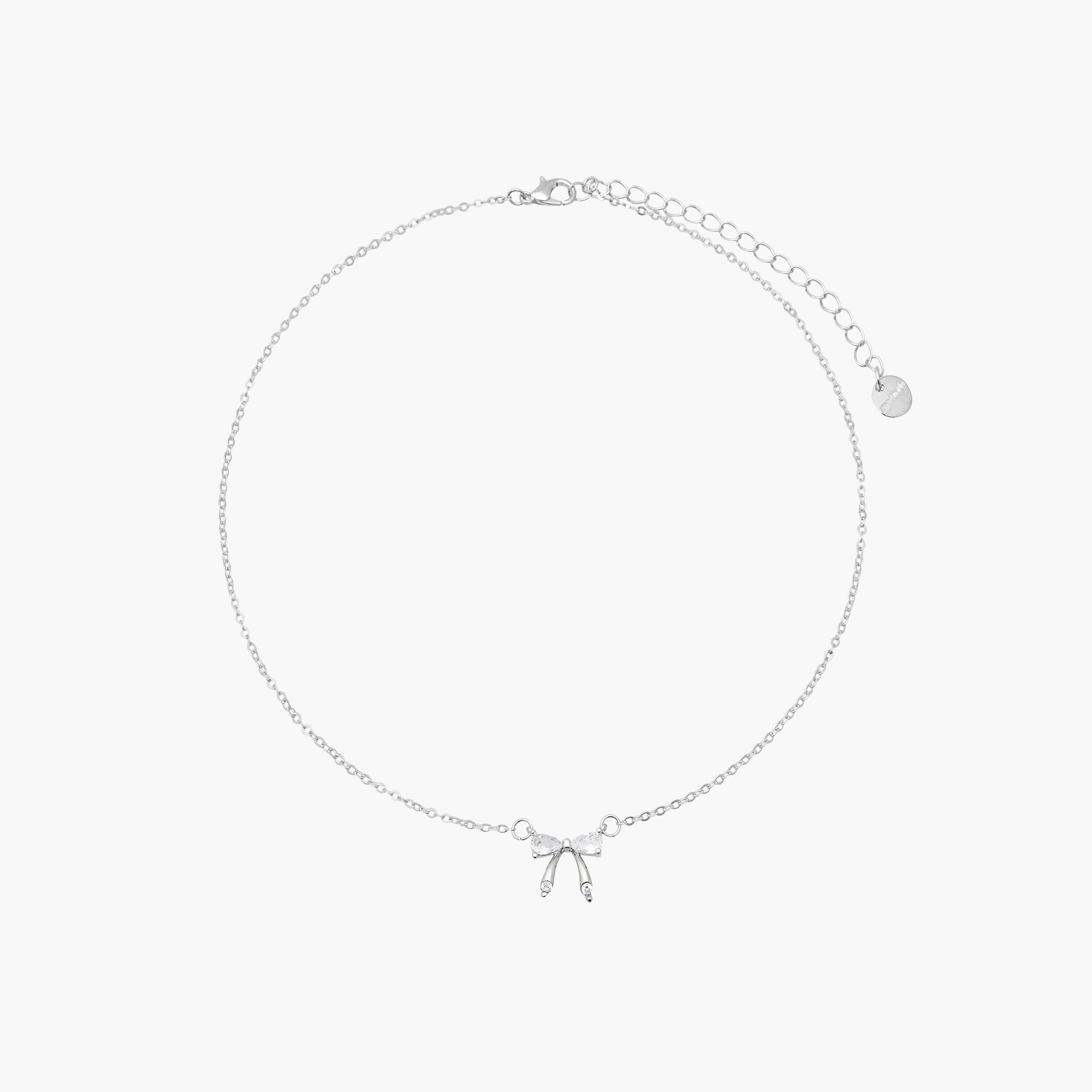 Metal Necklace with Bow Pendant - Set of 2-women-watchesandjewellery-jewellery-necklacesandpendants-image-3