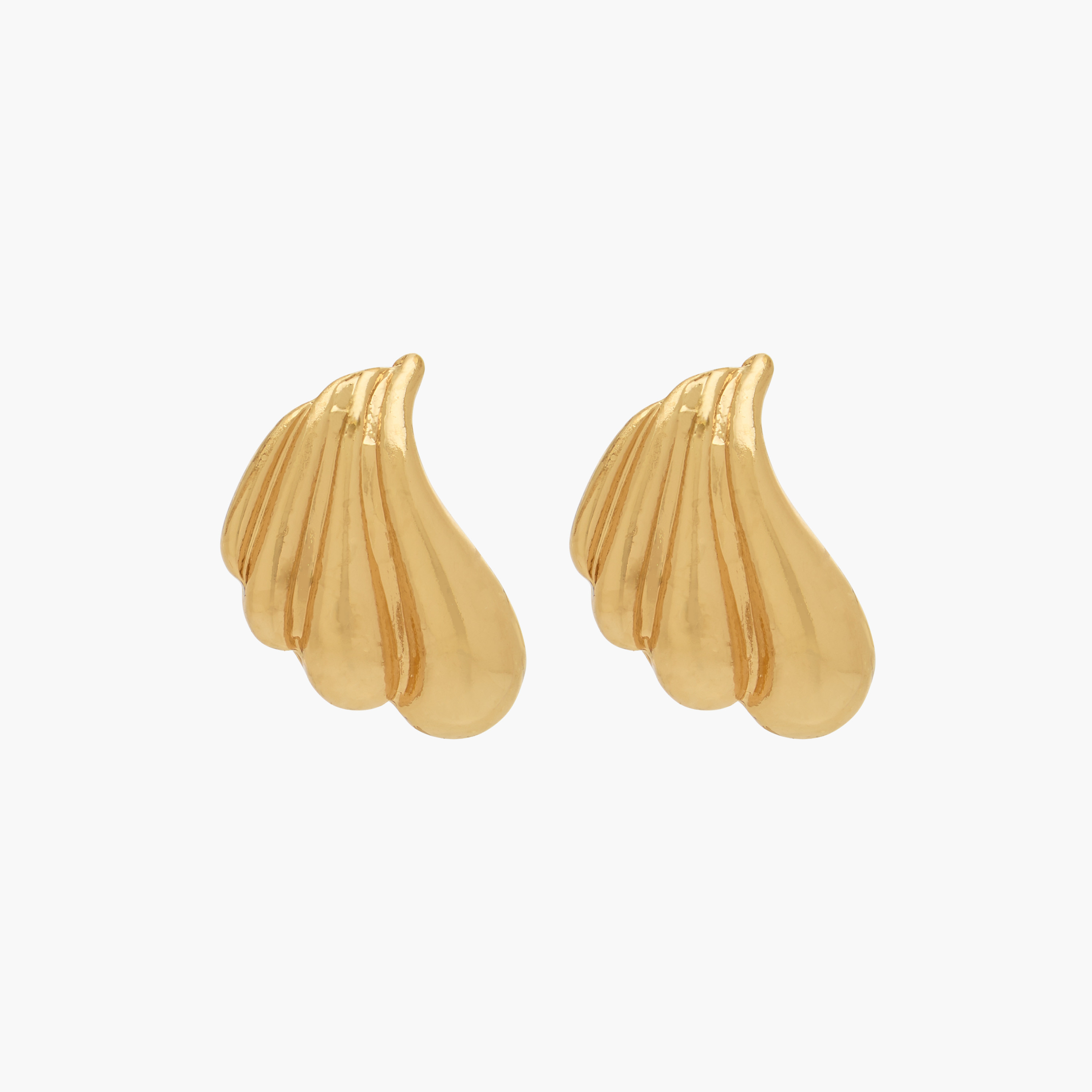 Metal Stud Earrings with Pushback Closure-women-watchesandjewellery-jewellery-earrings-image-1