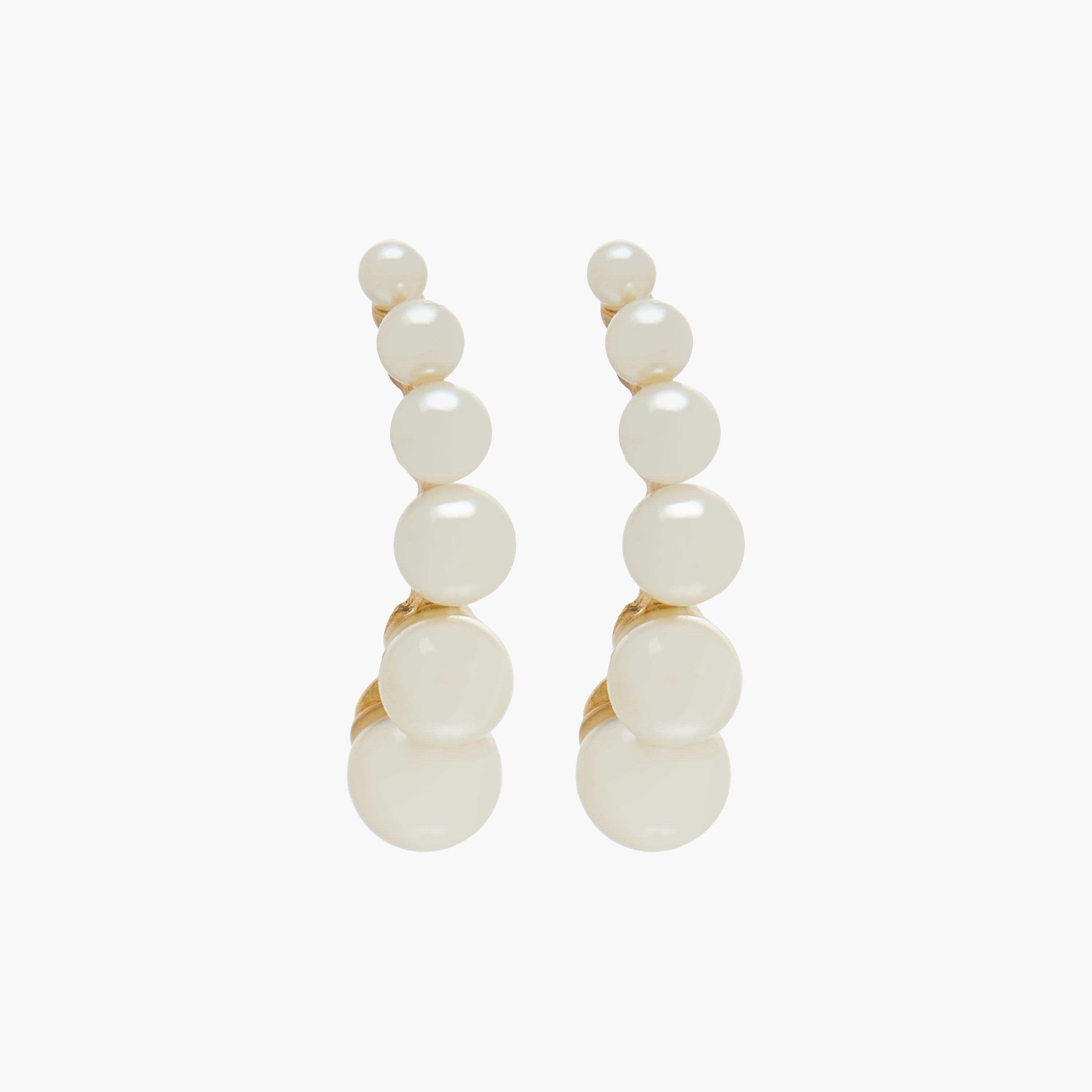 حلق طوق معدني مزين بمكبس إغلاق خلفي-women-watchesandjewellery-jewellery-earrings-image-1