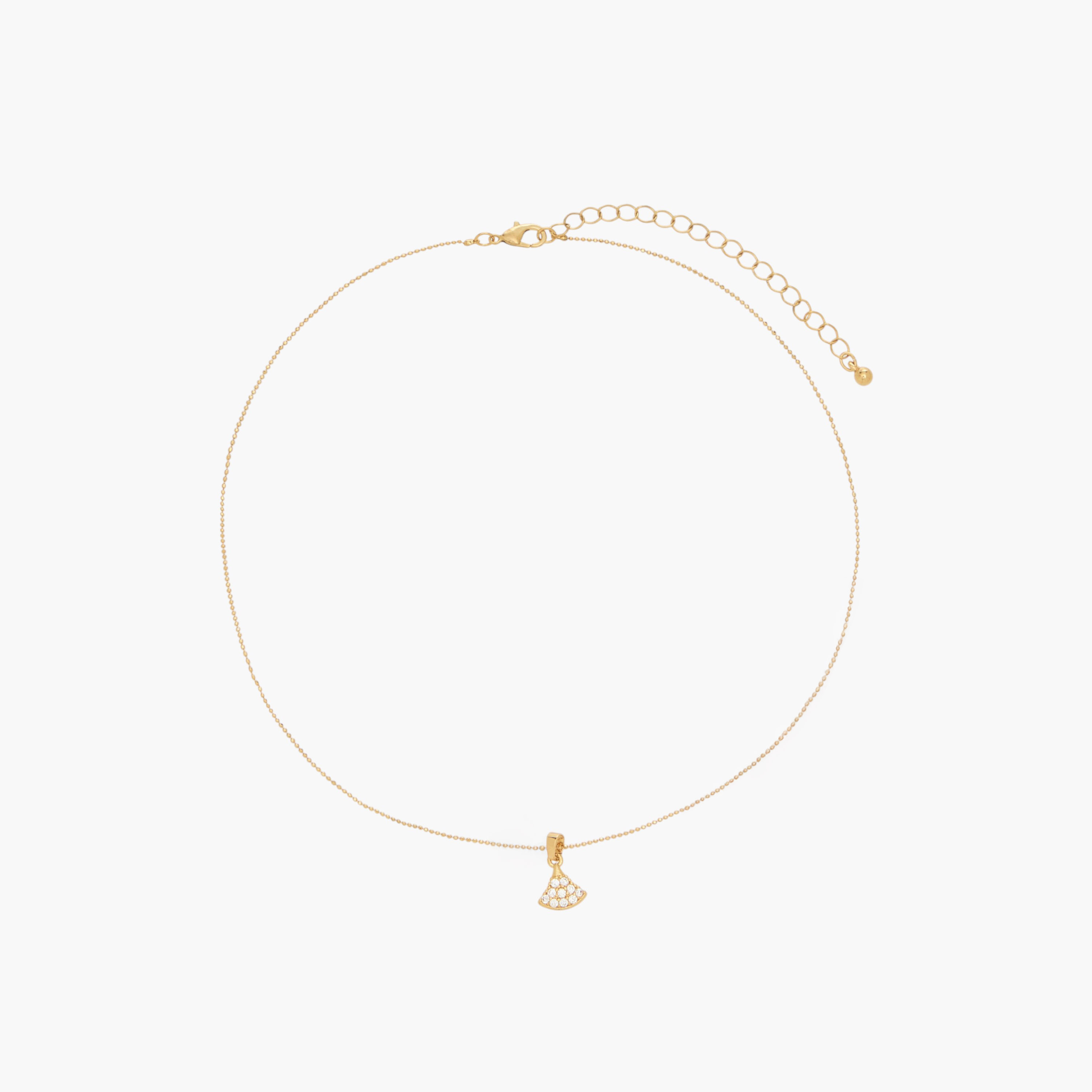 Metal Pendant Necklace with Cubic Zirconia Embellishment-women-watchesandjewellery-jewellery-necklacesandpendants-image-1