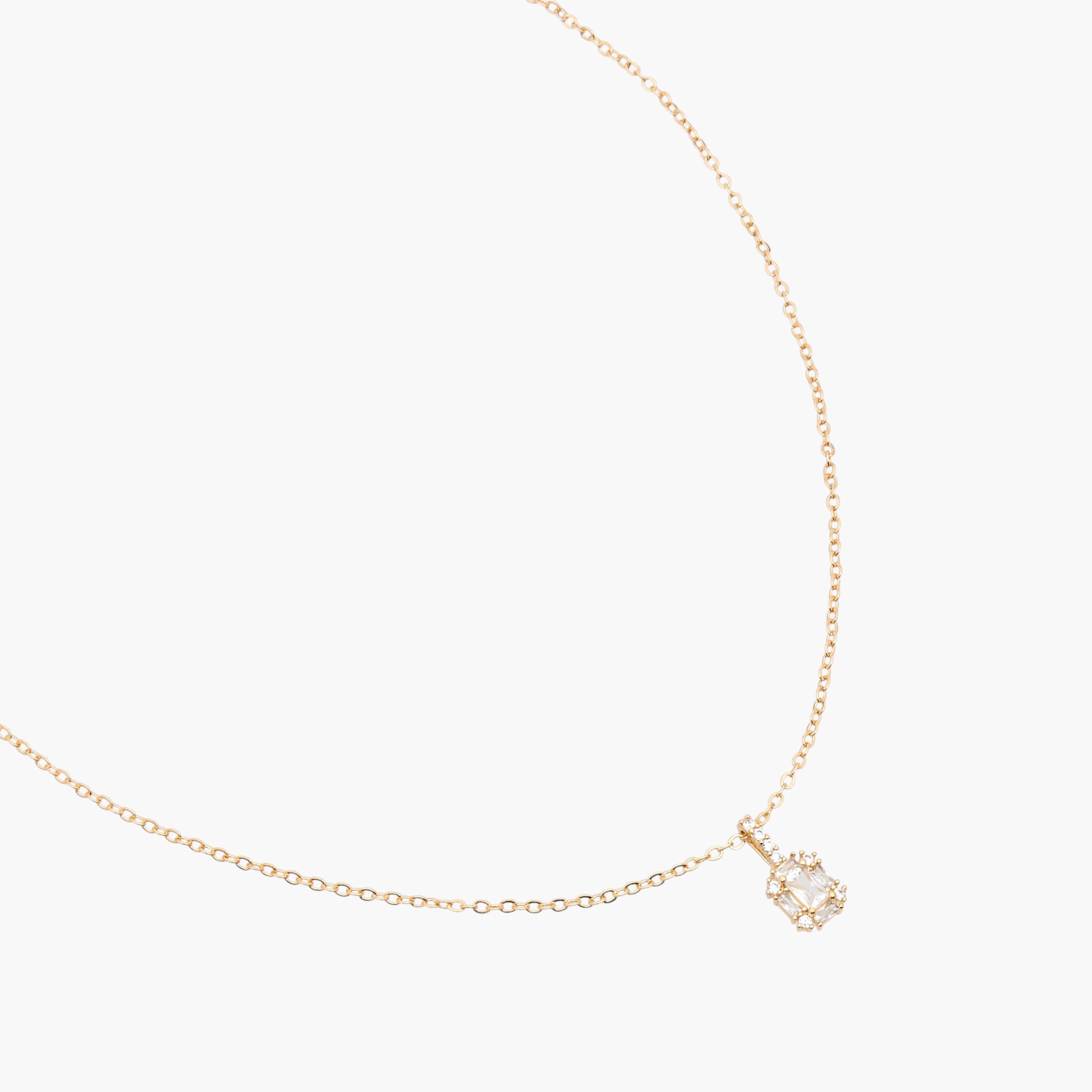 عقد معدني مزين بدلاية-women-watchesandjewellery-jewellery-necklacesandpendants-image-2