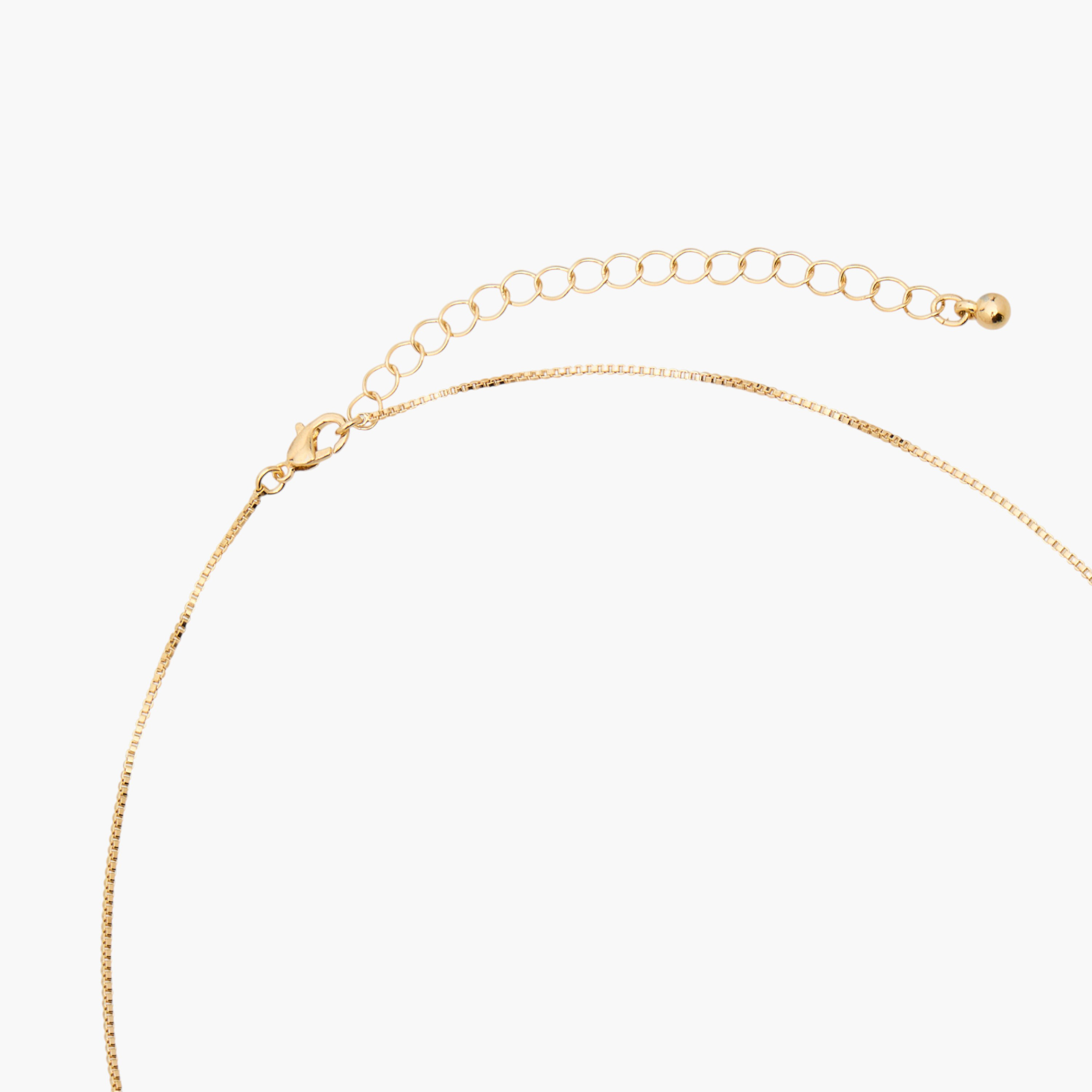 Embellished Pendant Necklace with Earrings-women-watchesandjewellery-jewellery-jewellerysets-image-4