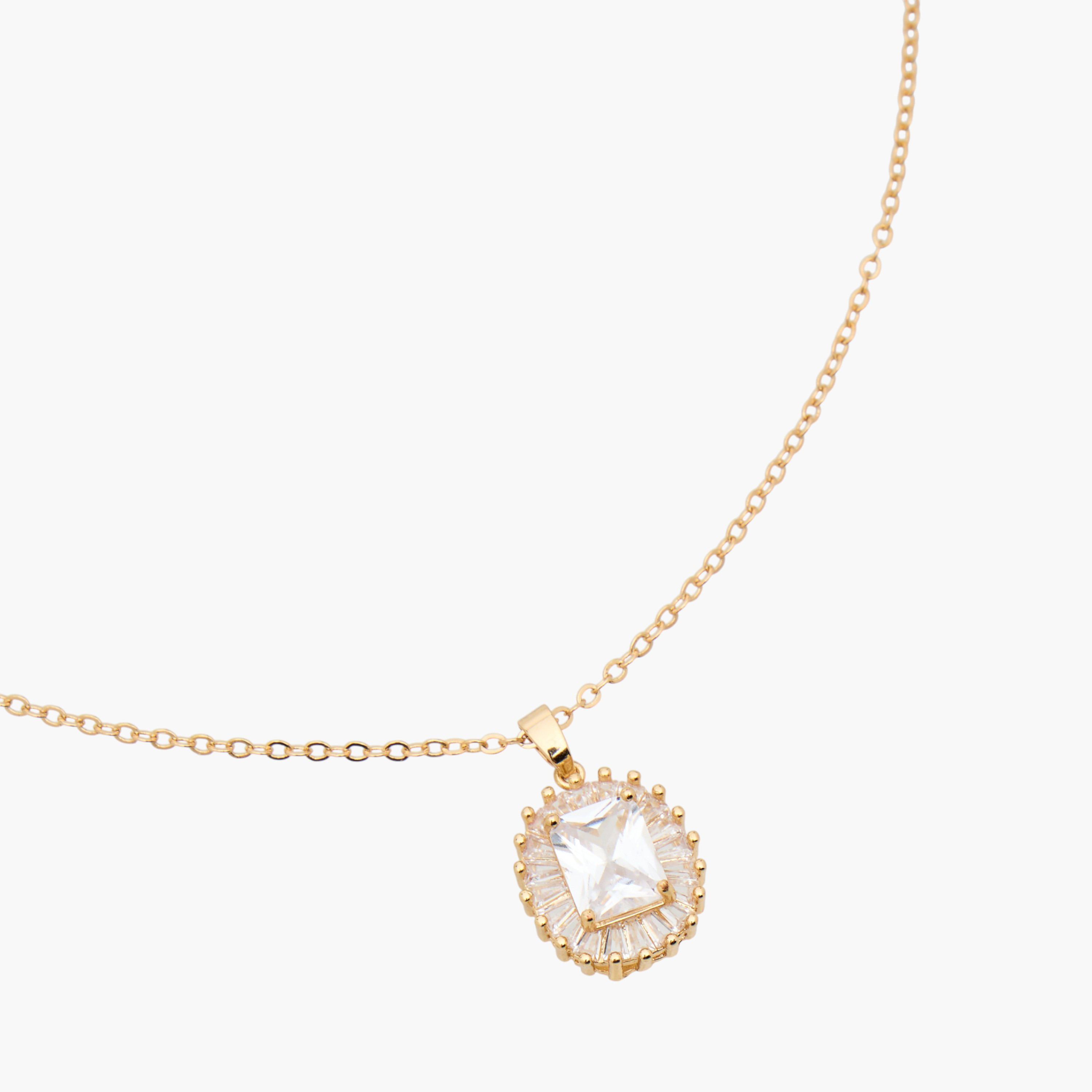 Metal Pendant Necklace with Embellished Design-women-watchesandjewellery-jewellery-necklacesandpendants-image-4