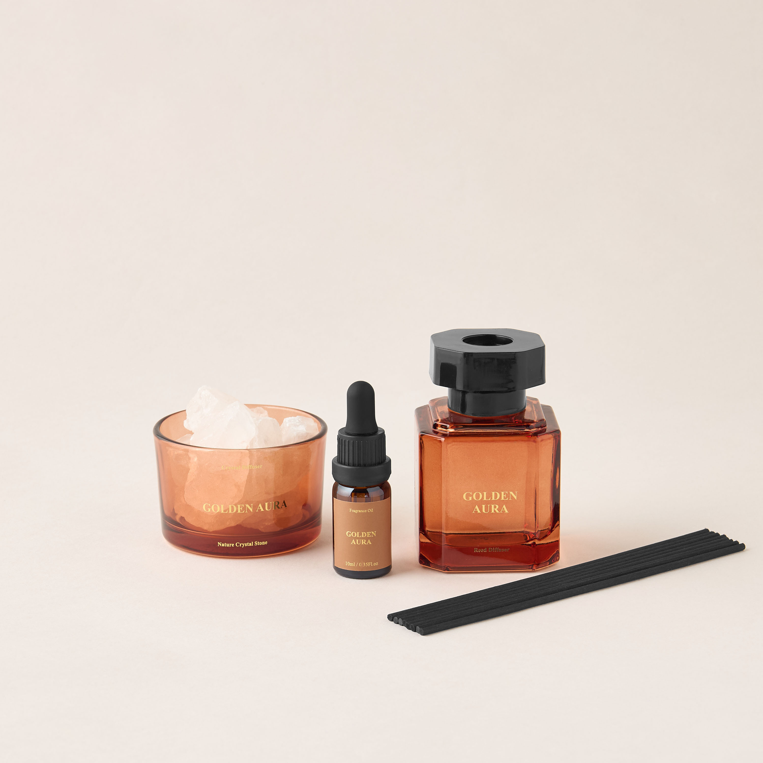 Scent.d London Golden Aura 3-Piece Gift Set-household-homefragrance-fragrancegiftset-image-1
