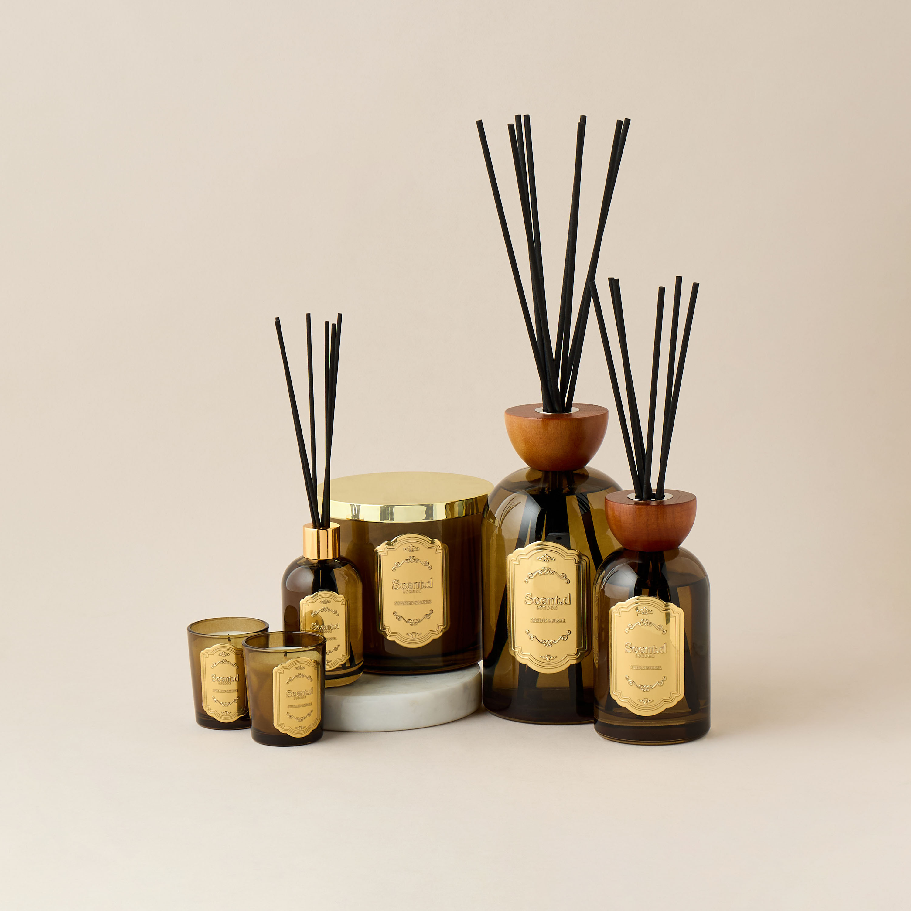 Scent.d London Vanilla Souk Scented Reed Diffuser Set - 1 L-household-homefragrance-reeddiffusers-image-5