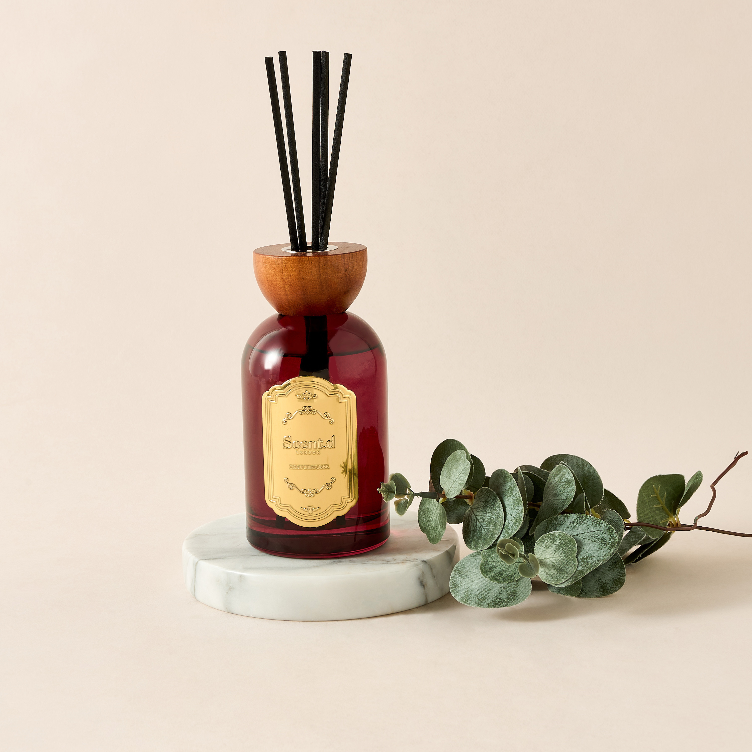 Scent.d London Vanilla Souk Scented Reed Diffuser Set - 300 ml-household-homefragrance-reeddiffusers-image-1