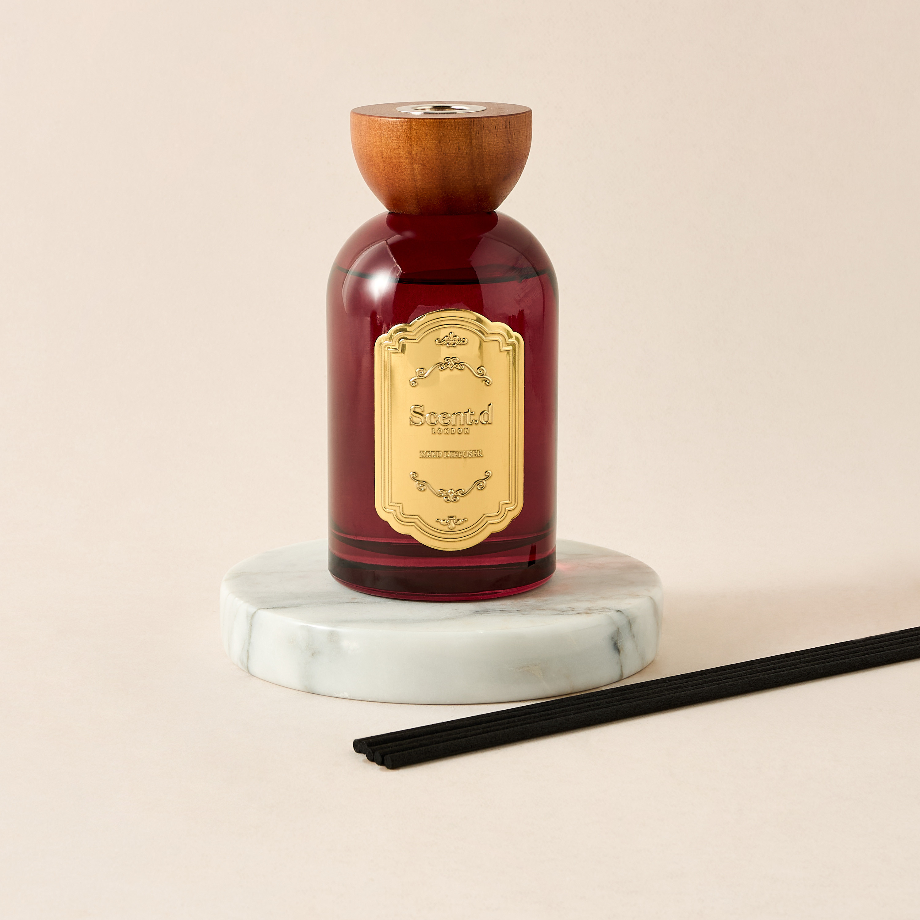 Scent.d London Vanilla Souk Scented Reed Diffuser Set - 300 ml-household-homefragrance-reeddiffusers-image-3