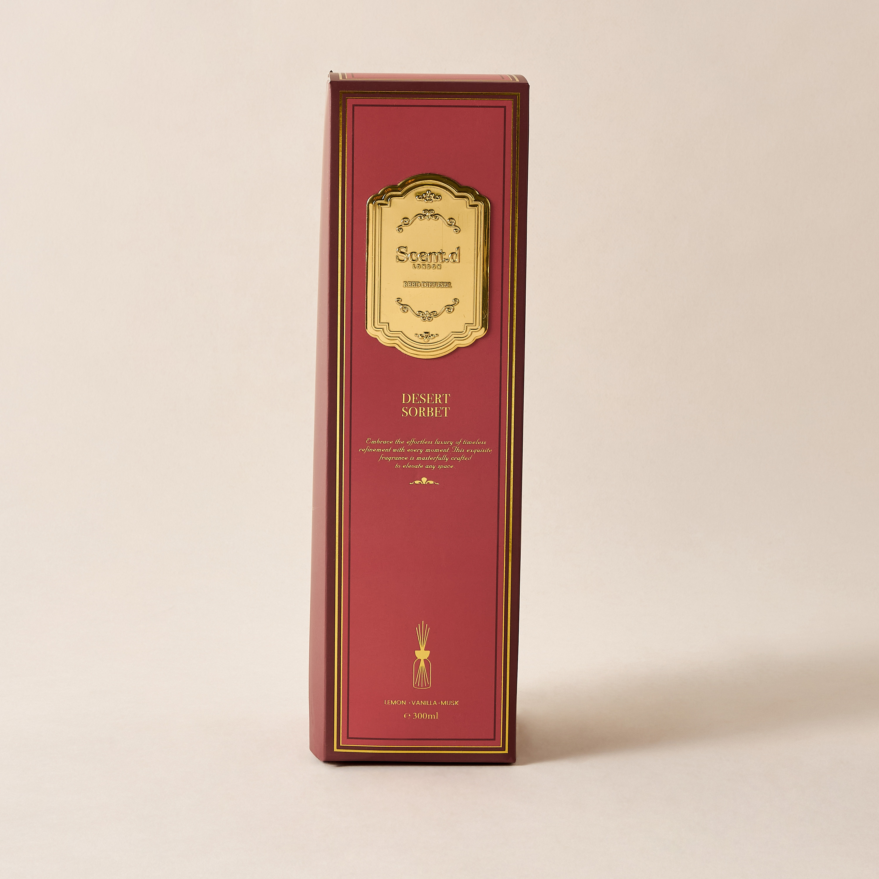 Scent.d London Vanilla Souk Scented Reed Diffuser Set - 300 ml-household-homefragrance-reeddiffusers-image-5