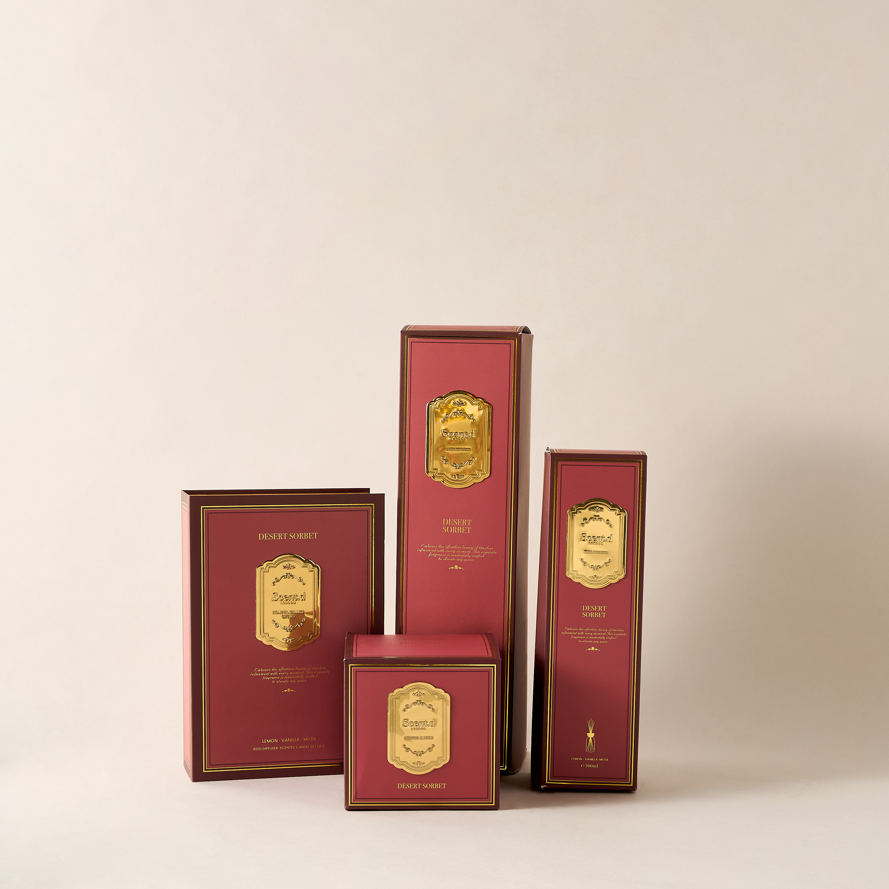 Scent.d London Vanilla Souk Scented Reed Diffuser Set - 300 ml-household-homefragrance-reeddiffusers-image-6