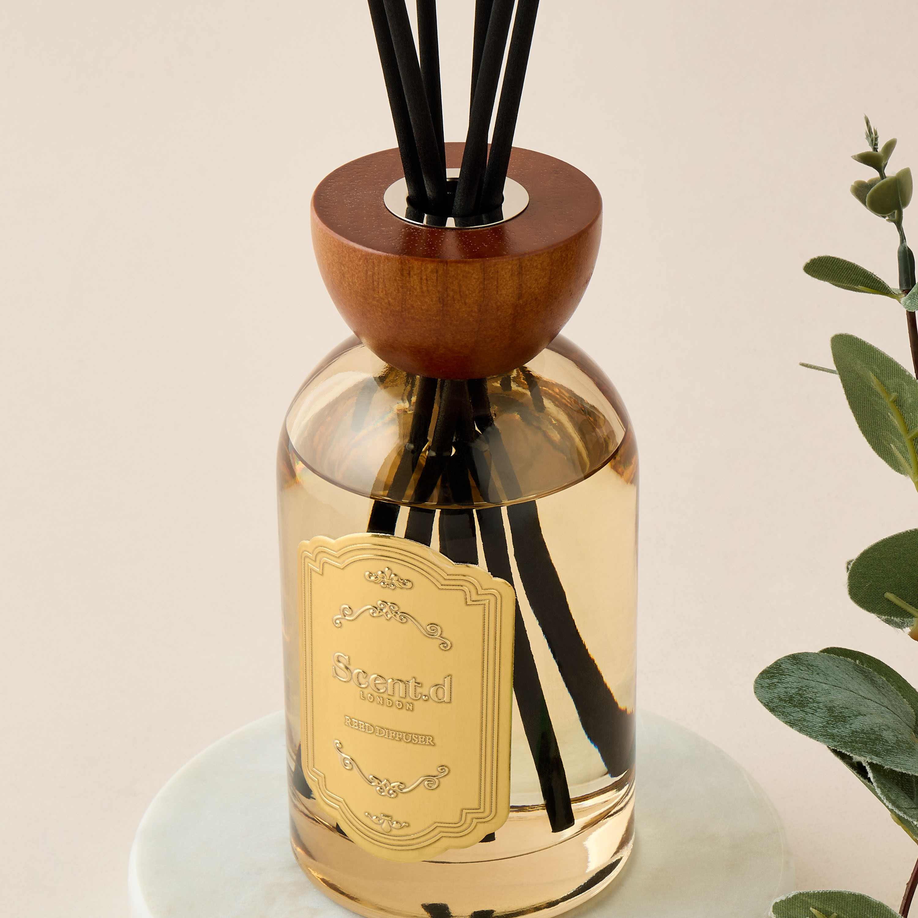 Scent.d London Vanilla Souk Scented Reed Diffuser Set - 300 ml-household-homefragrance-reeddiffusers-image-2
