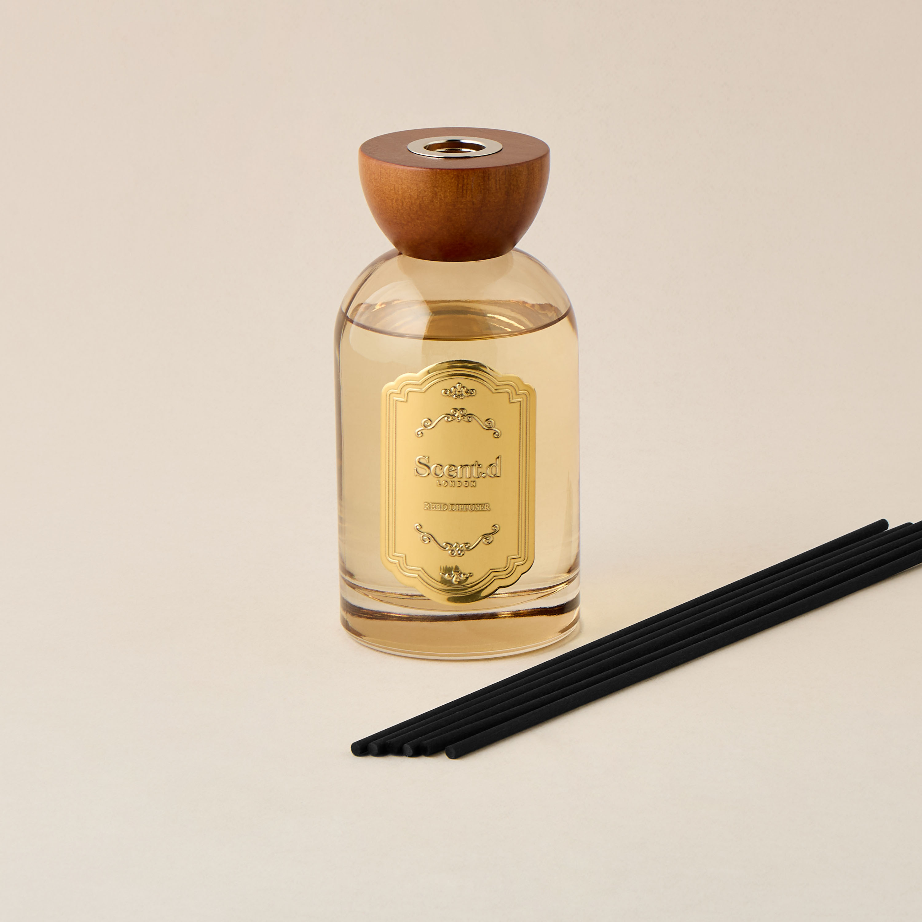 Scent.d London Vanilla Souk Scented Reed Diffuser Set - 300 ml-household-homefragrance-reeddiffusers-image-3