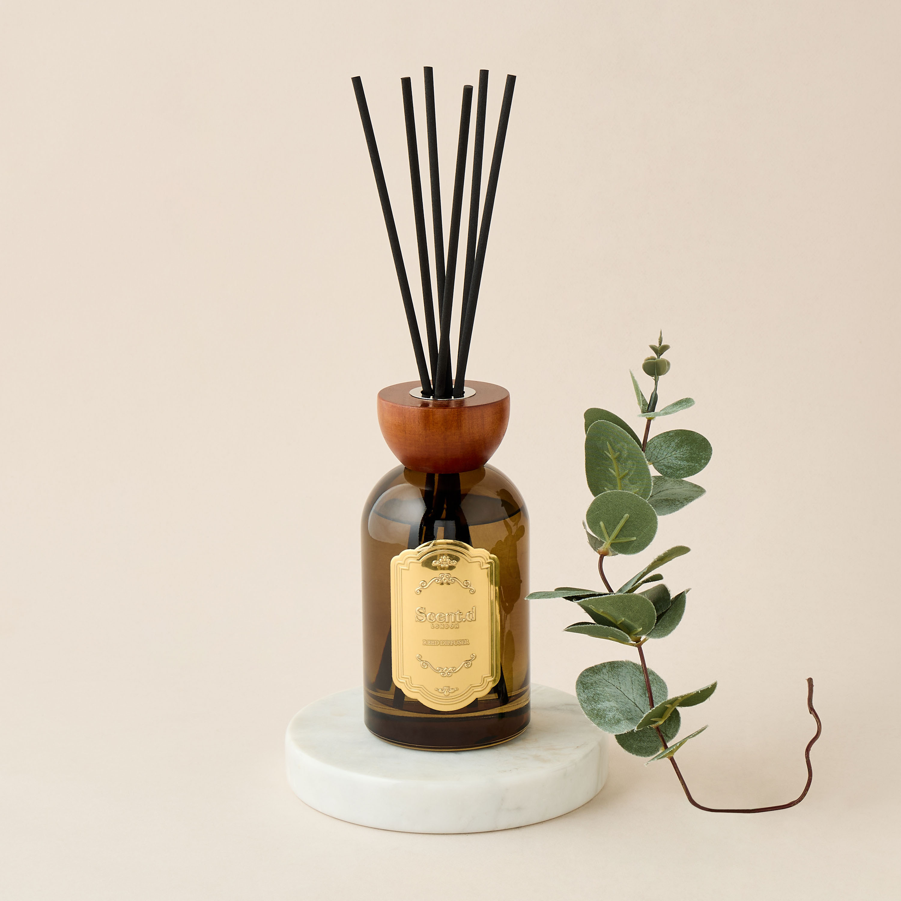 Scent.d London Vanilla Souk Scented Reed Diffuser Set - 300 ml-household-homefragrance-reeddiffusers-image-1