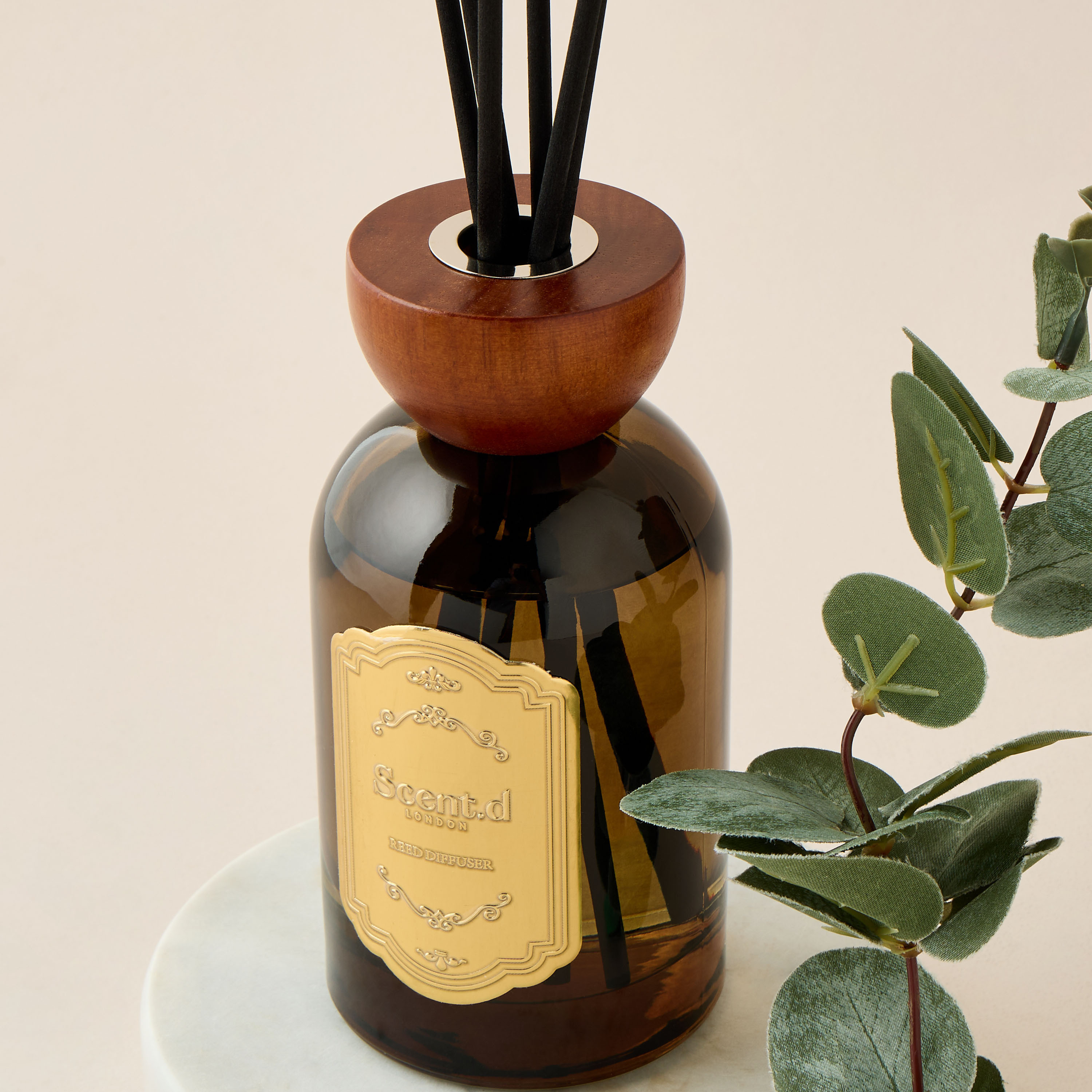 Scent.d London Vanilla Souk Scented Reed Diffuser Set - 300 ml-household-homefragrance-reeddiffusers-image-2