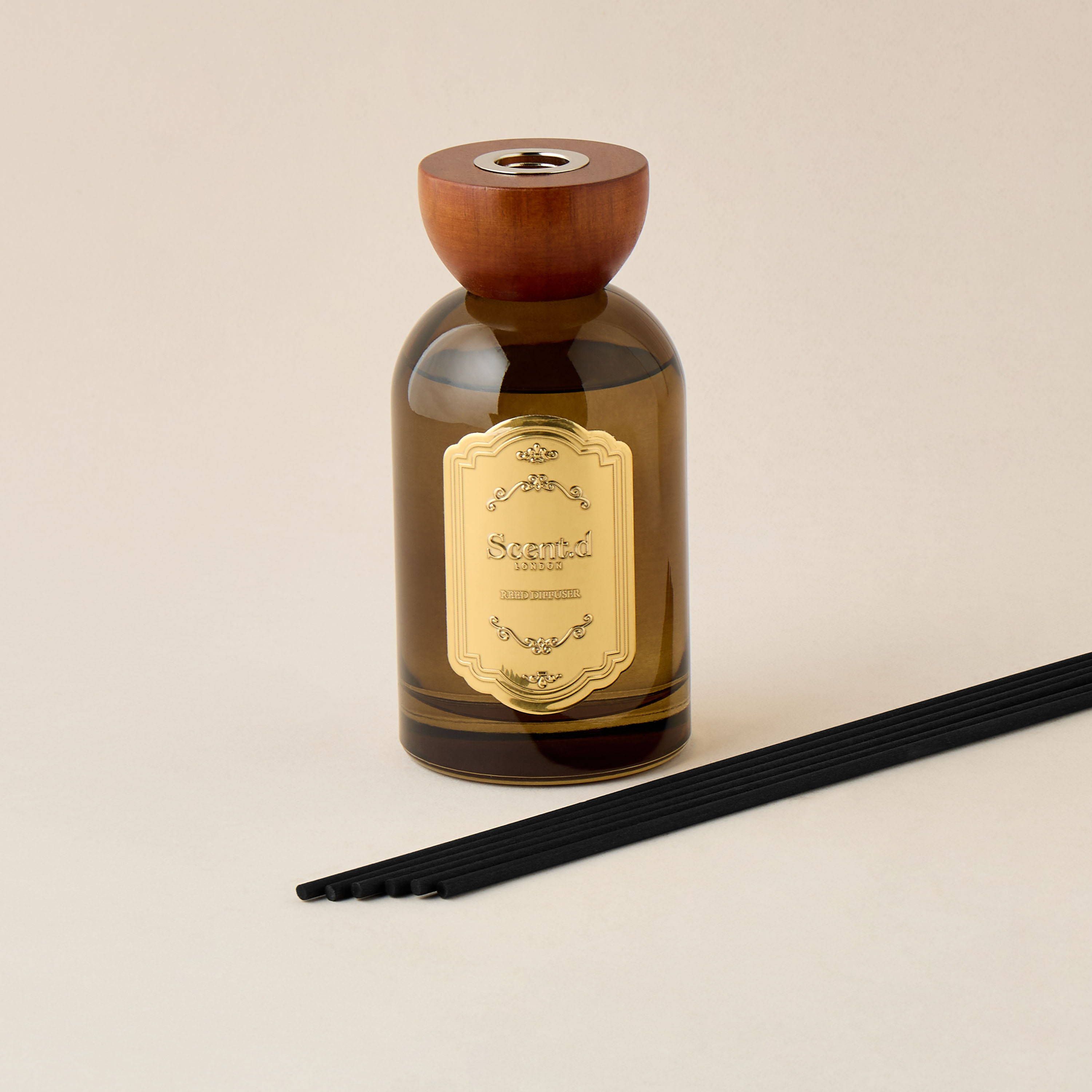 Scent.d London Vanilla Souk Scented Reed Diffuser Set - 300 ml-household-homefragrance-reeddiffusers-image-3