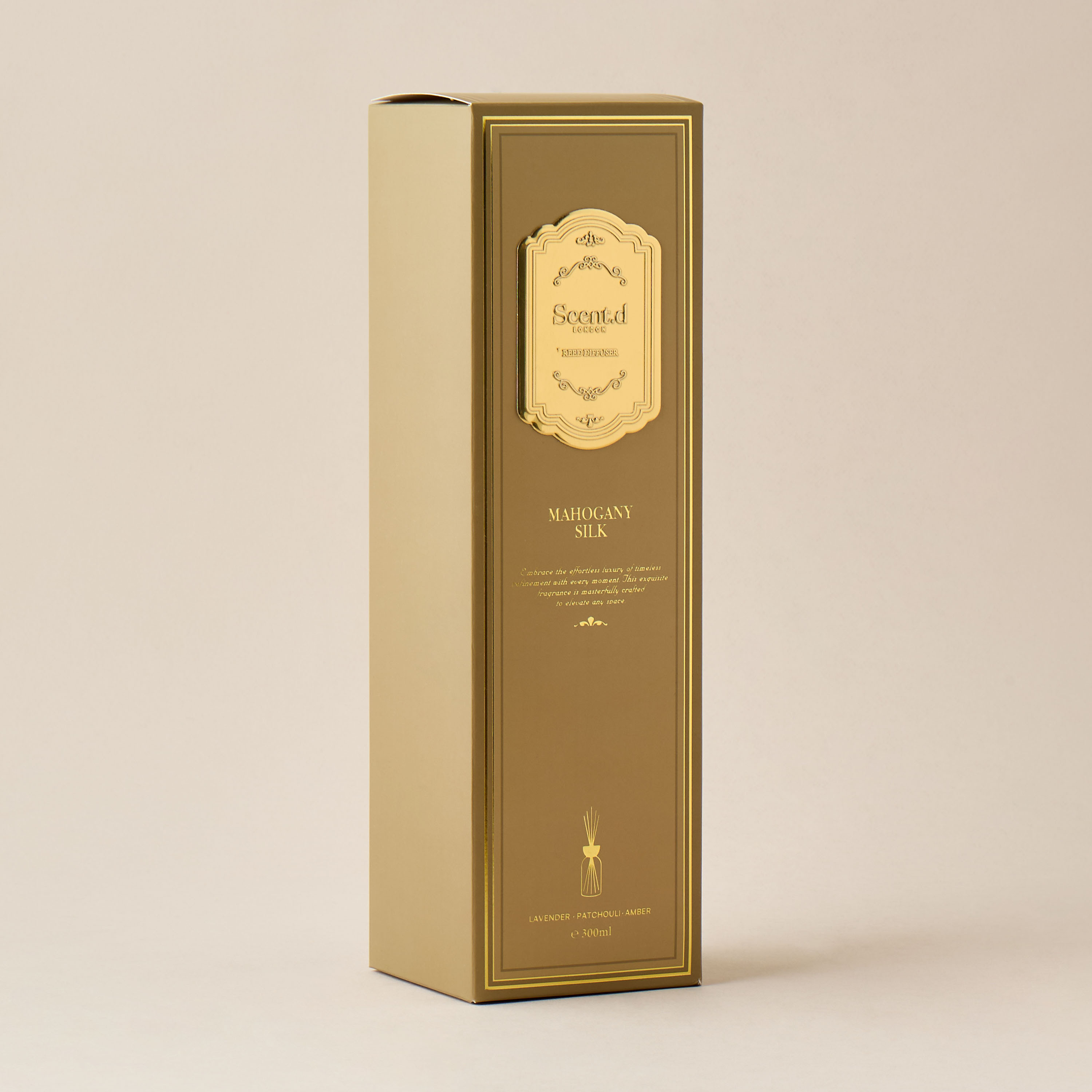 Scent.d London Vanilla Souk Scented Reed Diffuser Set - 300 ml-household-homefragrance-reeddiffusers-image-4