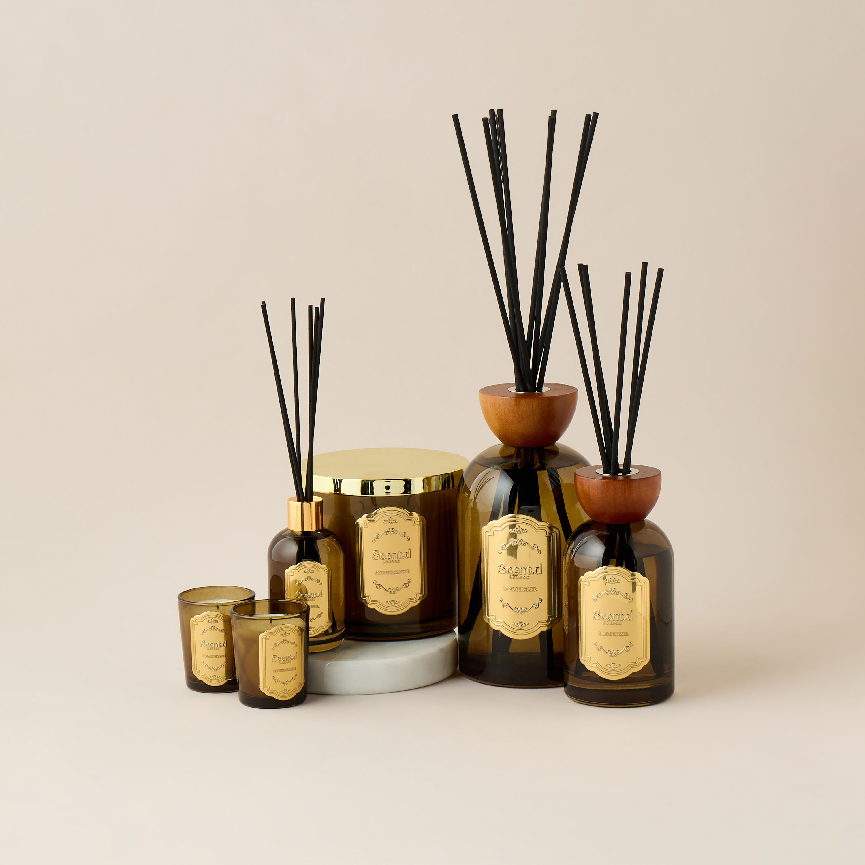 Scent.d London Desert Sorbet Scented Jar Candle and Reed Diffuser Set-household-homefragrance-fragrancegiftset-image-6