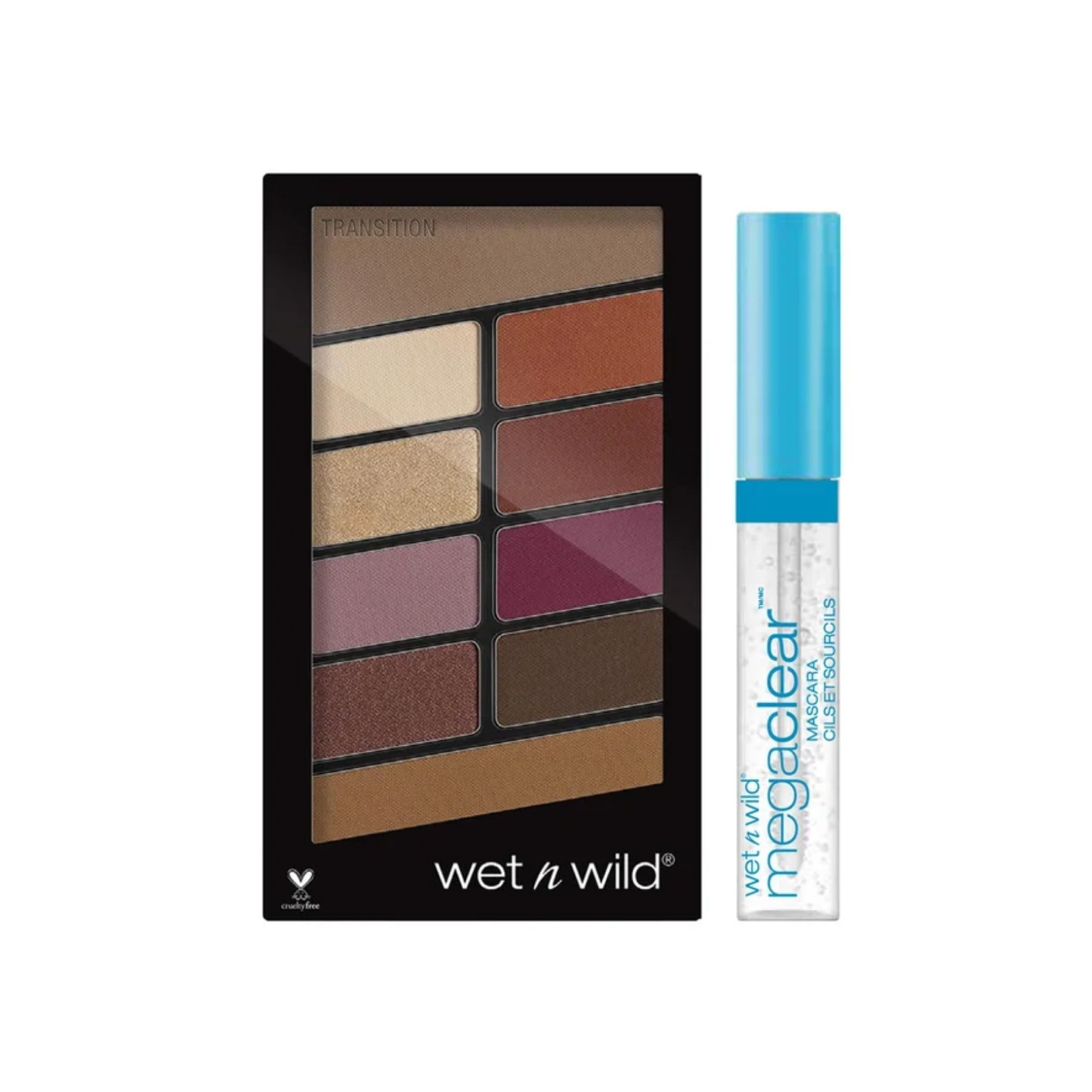 WnW Buy 10-Pan Palette Eyeshadow & Get Mega Shine Clear Mascara Free 12g-beautyandpersonalcare-makeup-eyes-eyeshadows-image-3