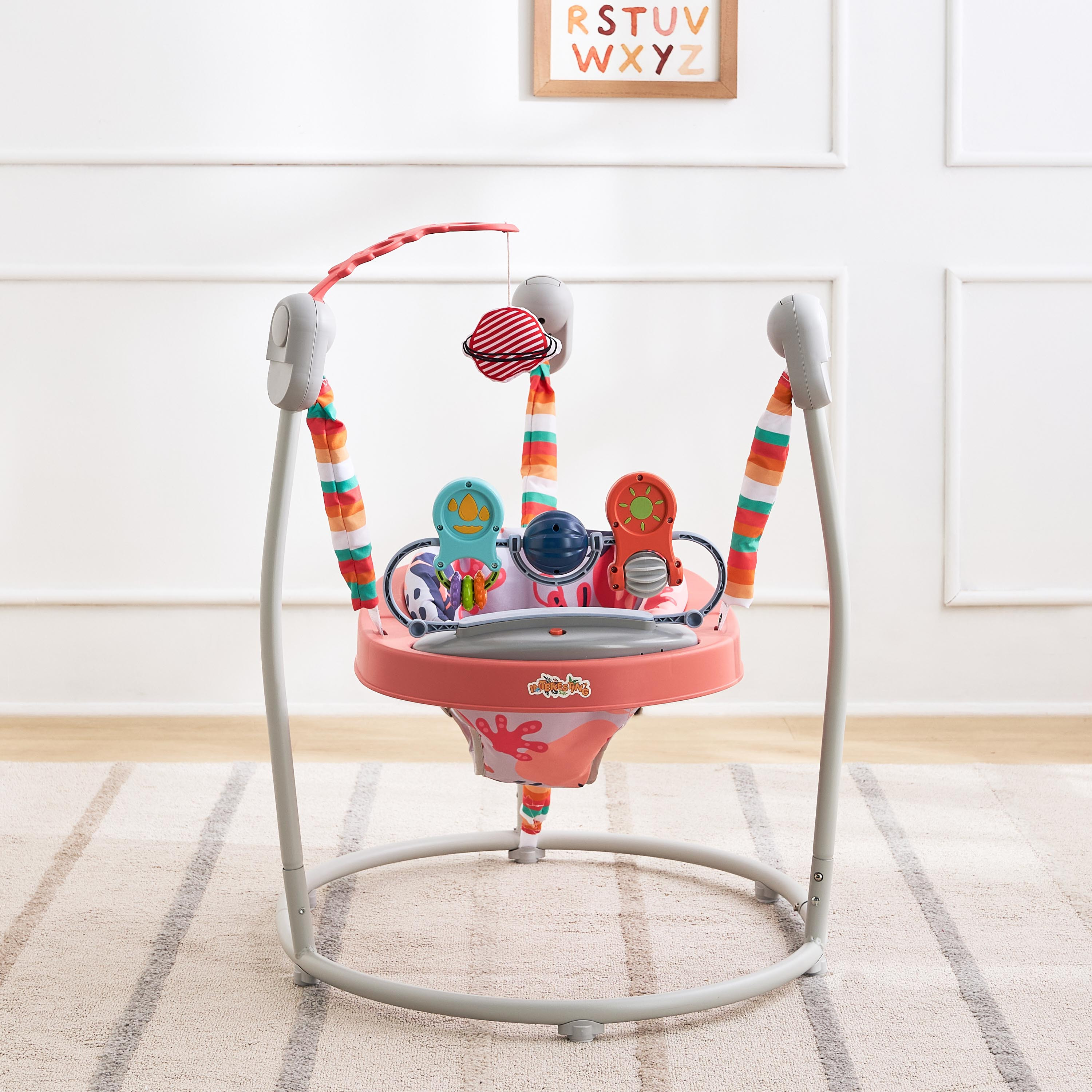كرسي هزاز أطفال إيدي من ليتل بلومرز-baby-infantactivity-bouncers-image-2