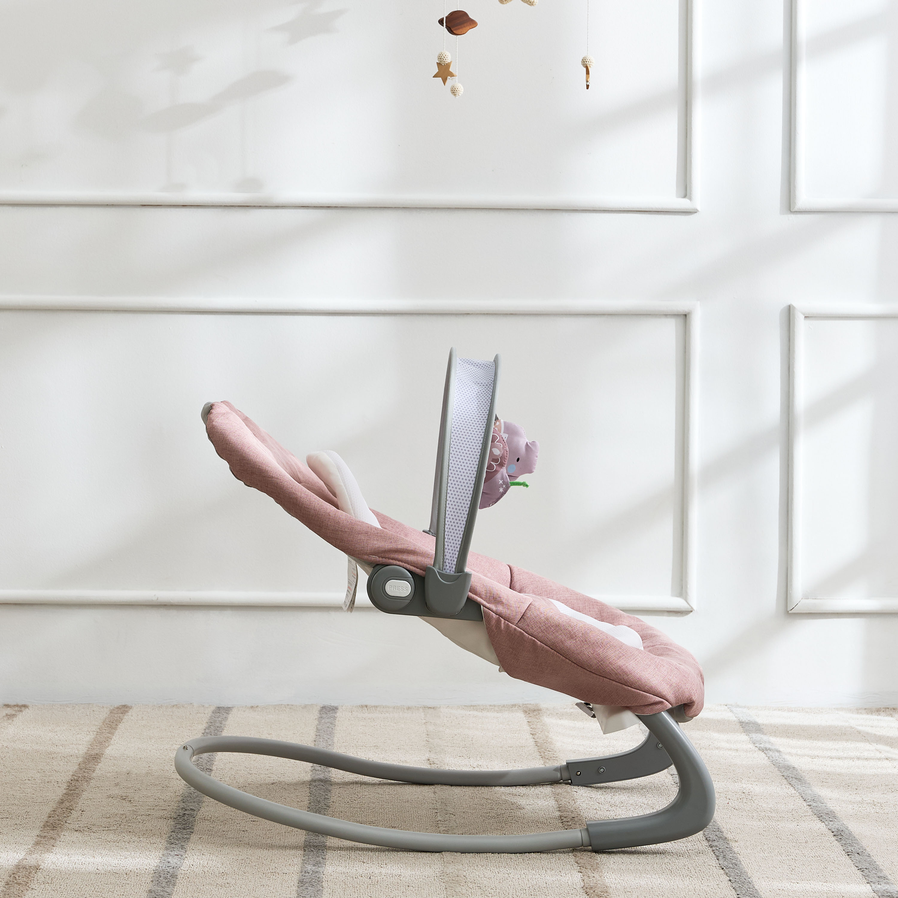 Little Bloomers Leia Reclining Rocker with Hanging Toys-baby-infantactivity-rockers-image-4
