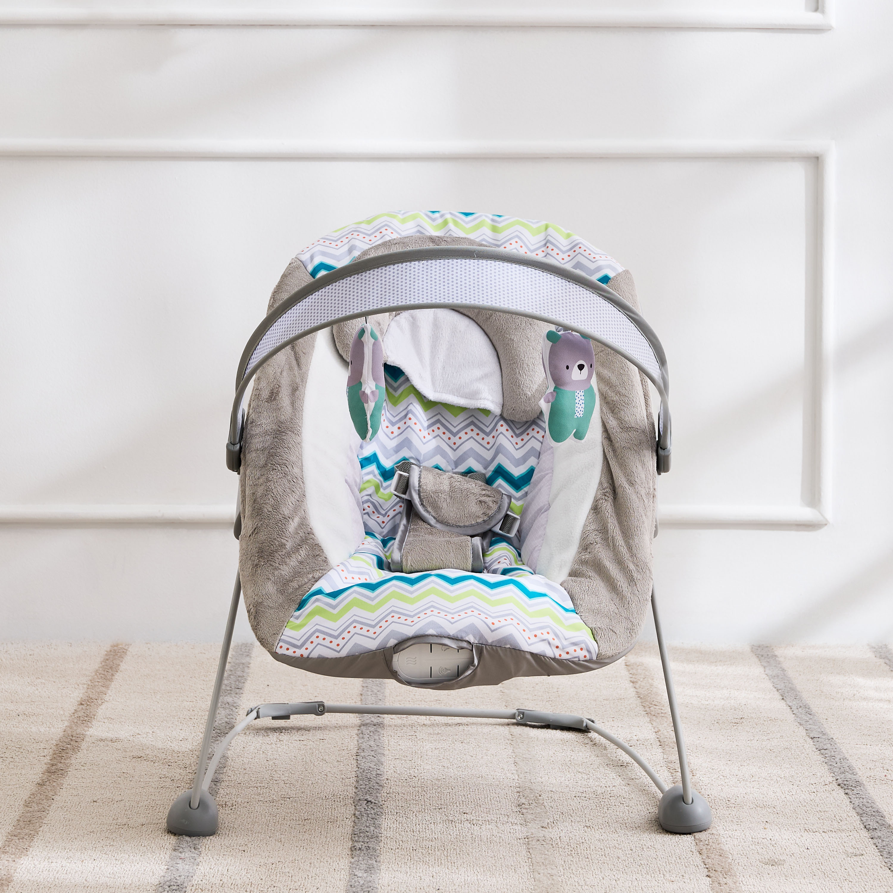 Little Bloomers Emmie Reclining Rocker with Hanging Toys-baby-infantactivity-rockers-image-2