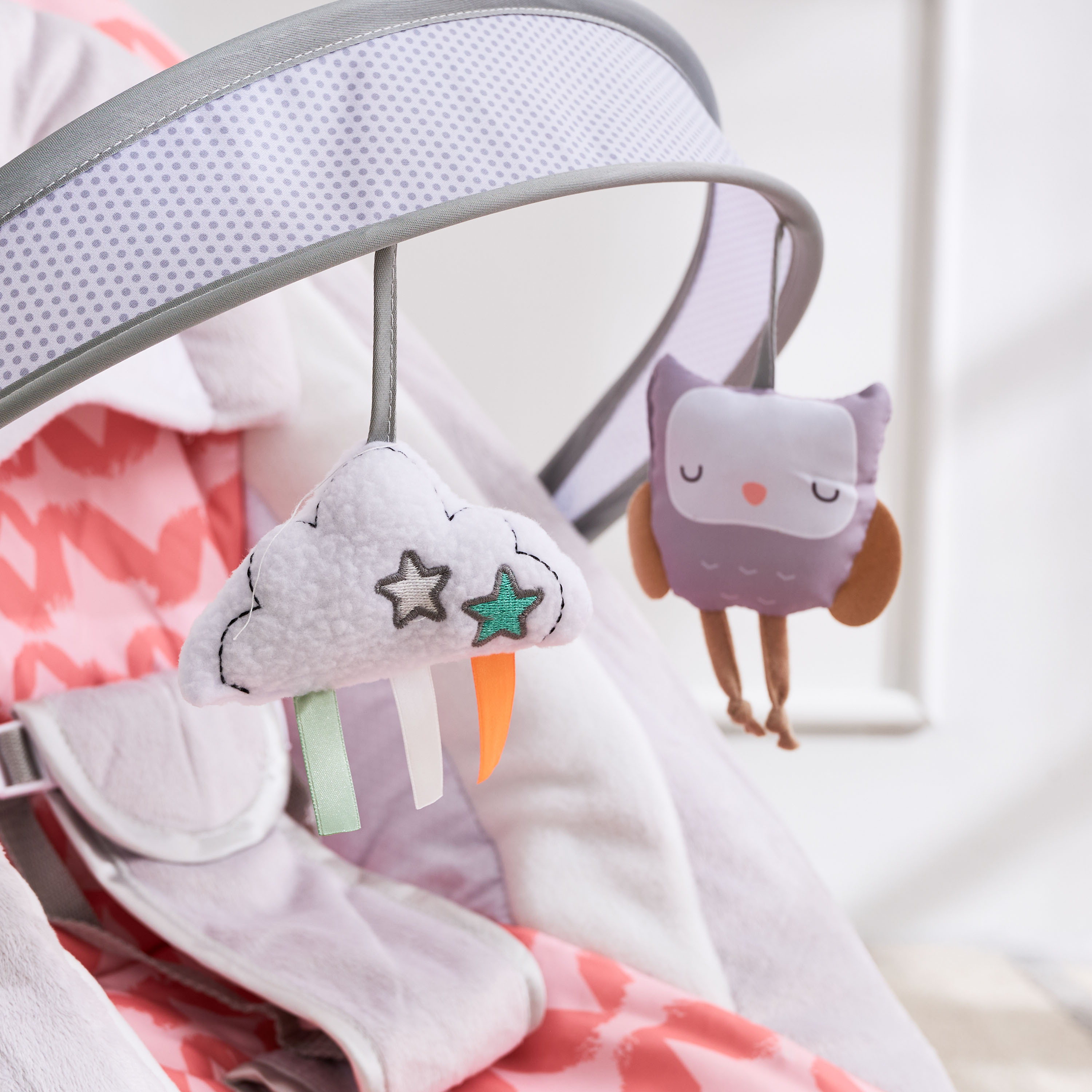 Little Bloomers Emmie Reclining Rocker with Hanging Toys-baby-infantactivity-rockers-image-5