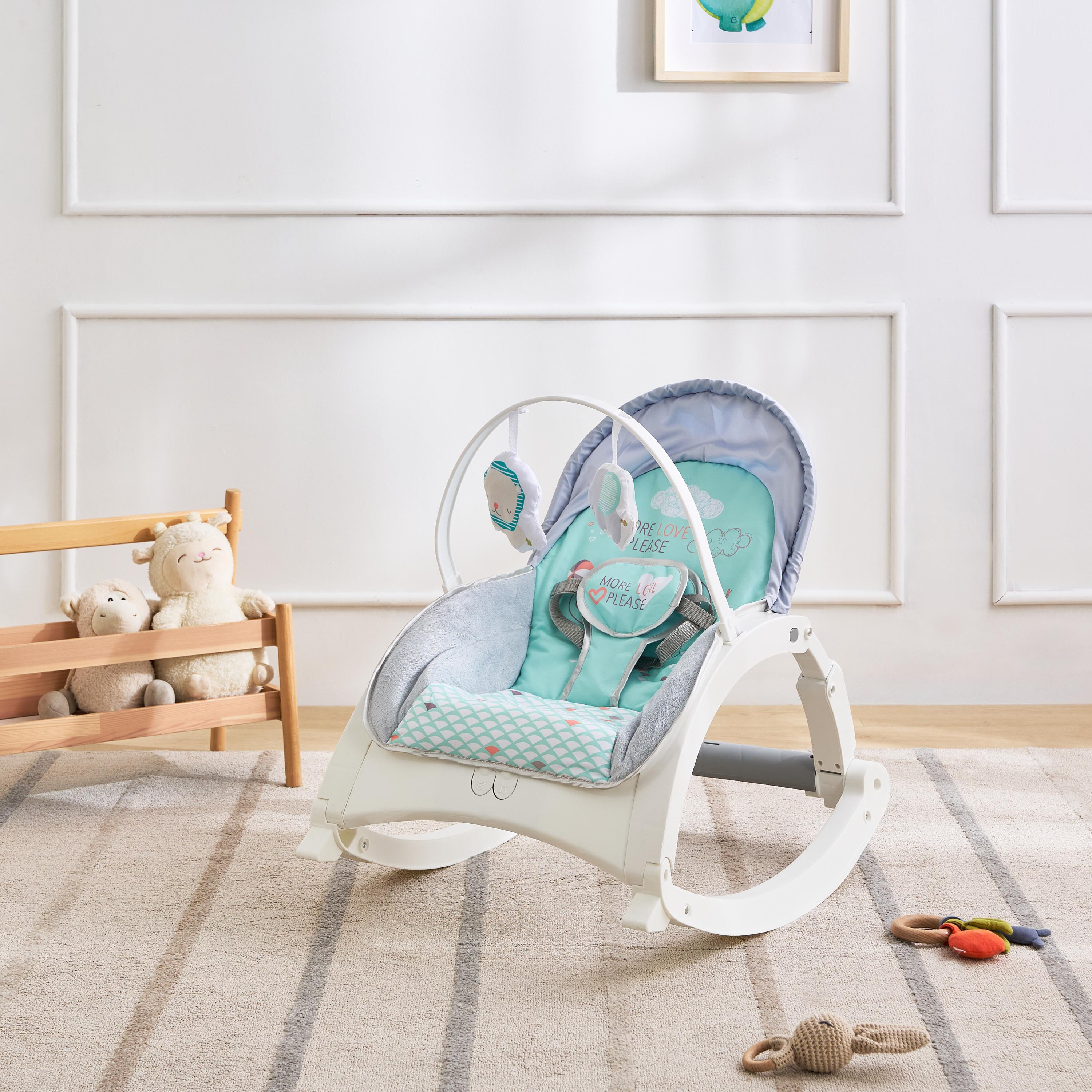Little Bloomers Gia 2-in-1 Feeding and Rocking Chair-baby-infantactivity-rockers-image-1