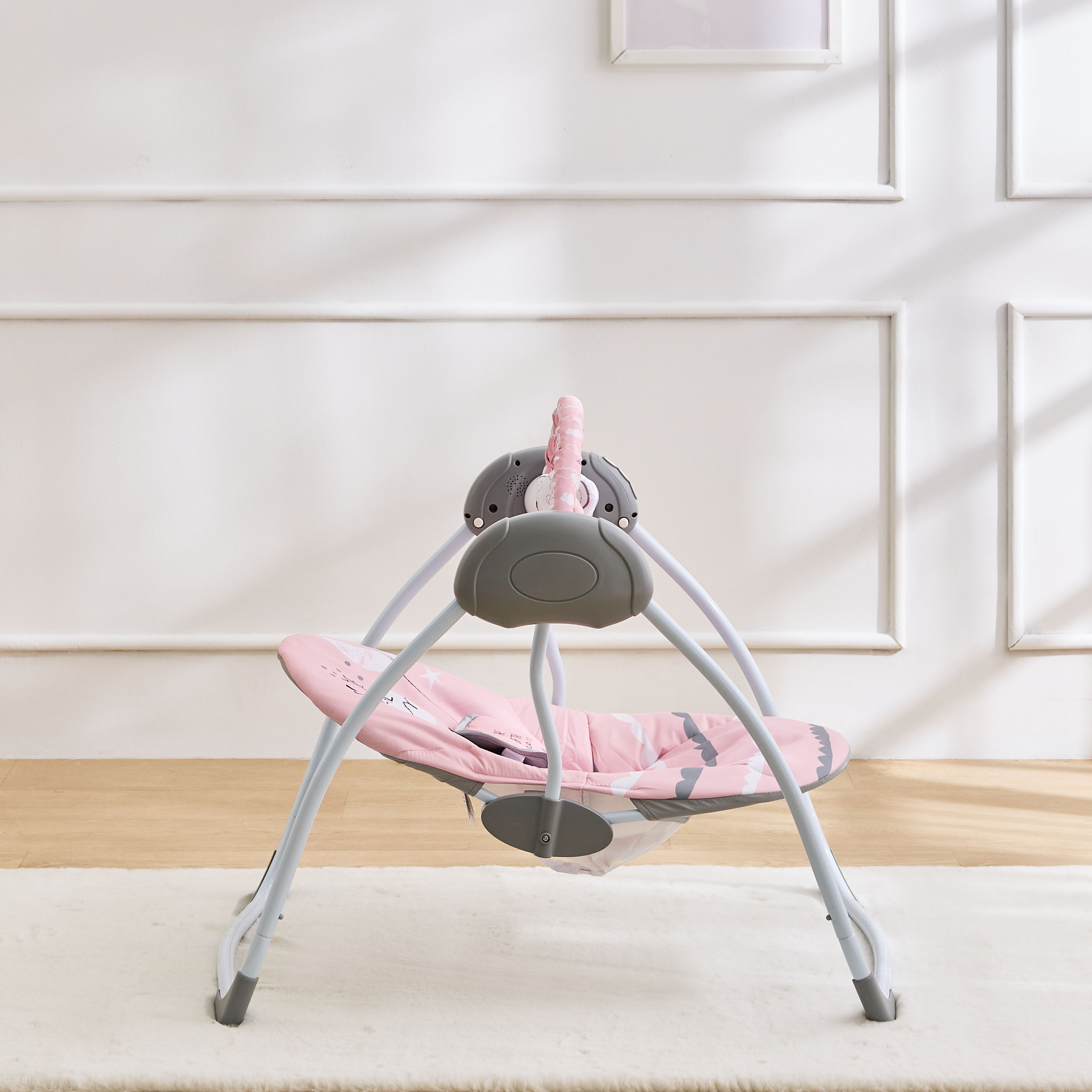 Little Bloomers Kyro Automatic Swing with Hanging Toys-baby-infantactivity-swings-image-3