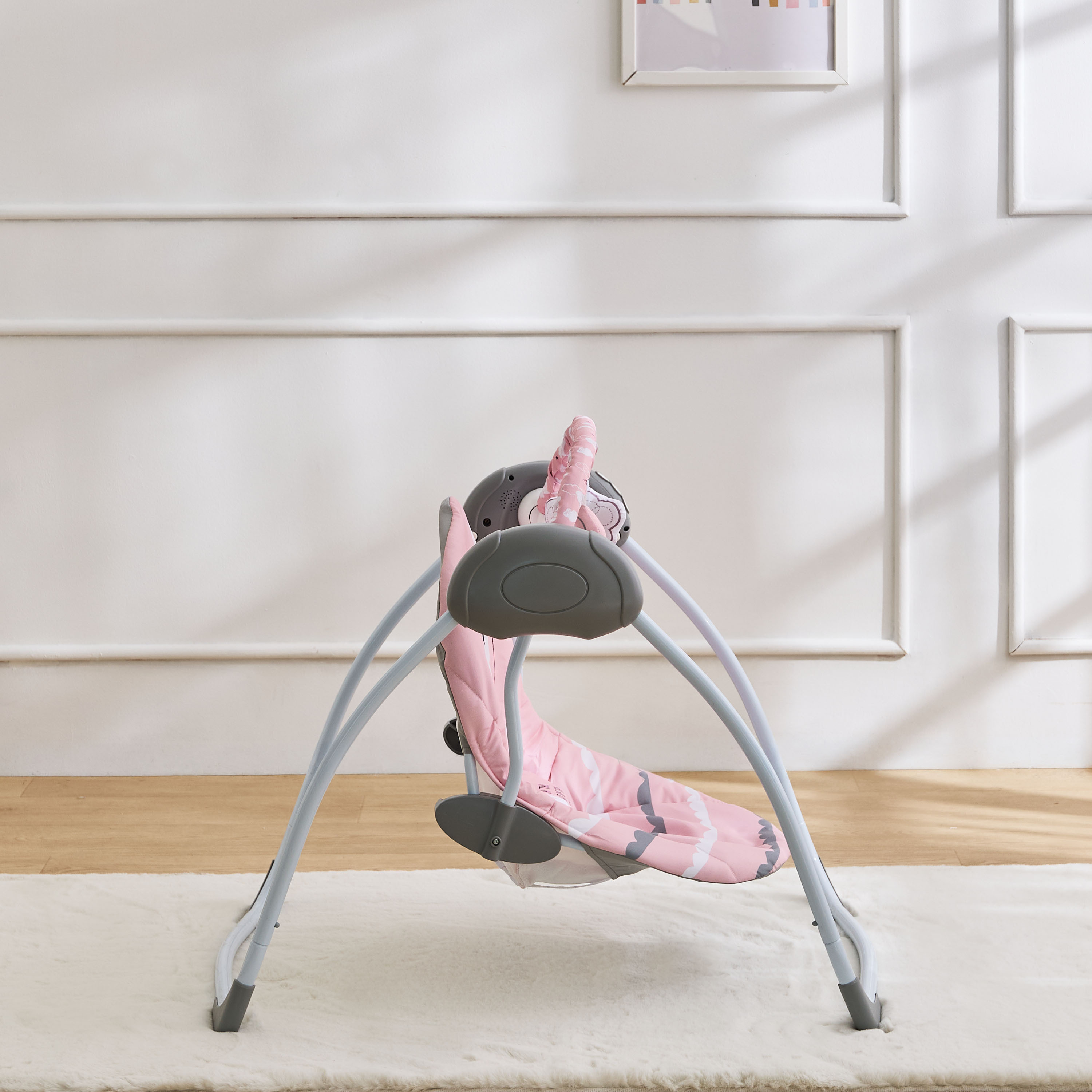 Little Bloomers Kyro Automatic Swing with Hanging Toys-baby-infantactivity-swings-image-4