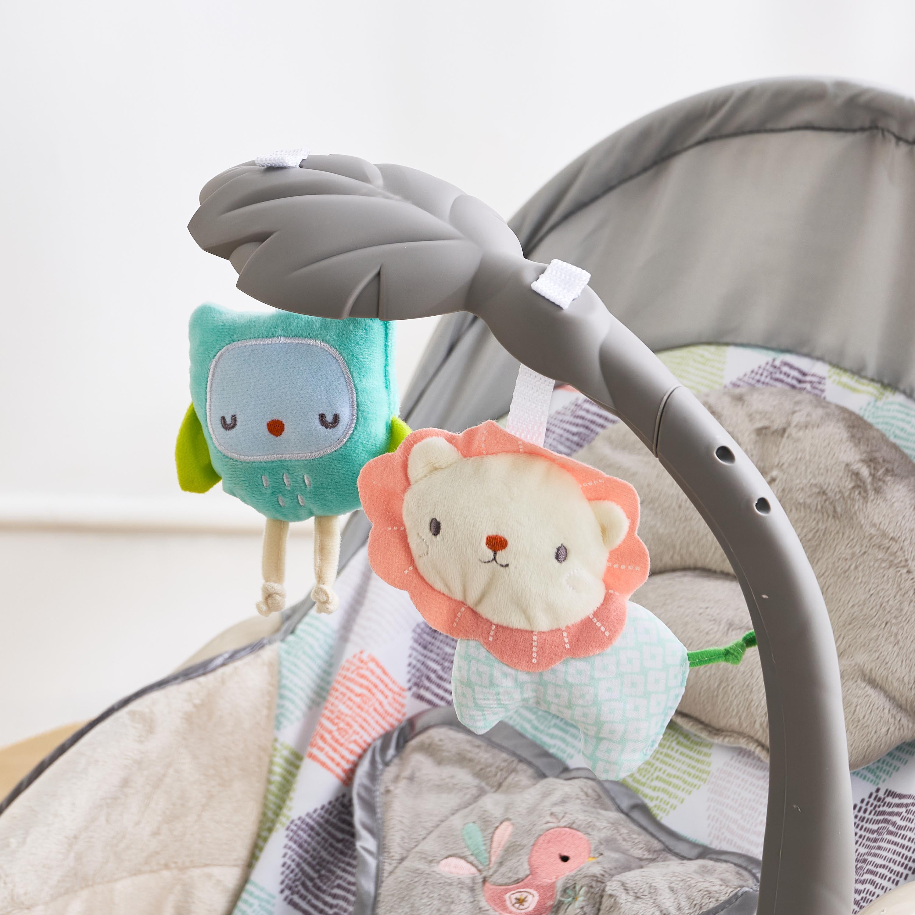 Little Bloomers Calum Reclining Rocker with Hanging Toys-baby-infantactivity-rockers-image-10