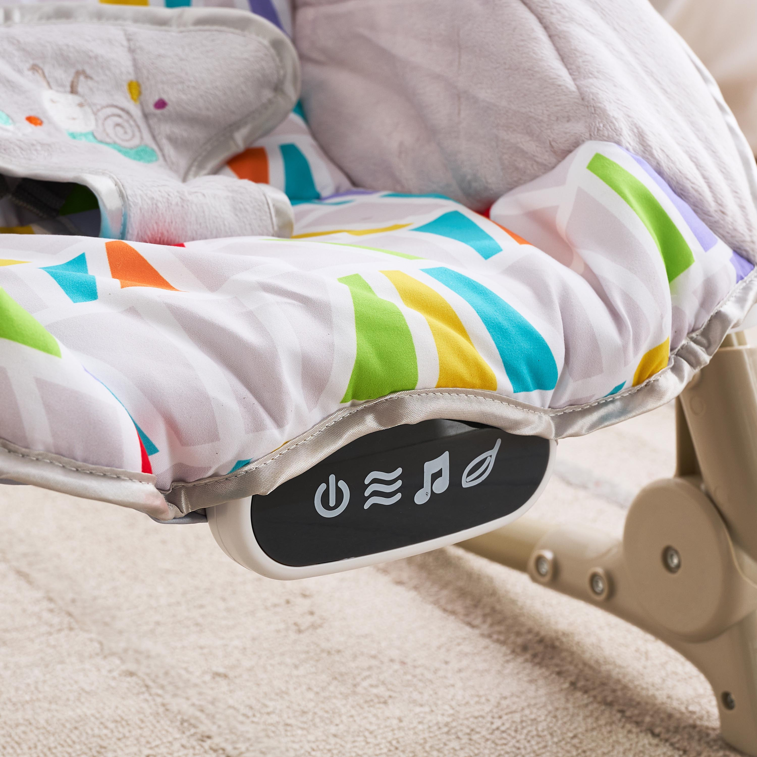 Little Bloomers Calum Reclining Rocker with Hanging Toys-baby-infantactivity-rockers-image-11