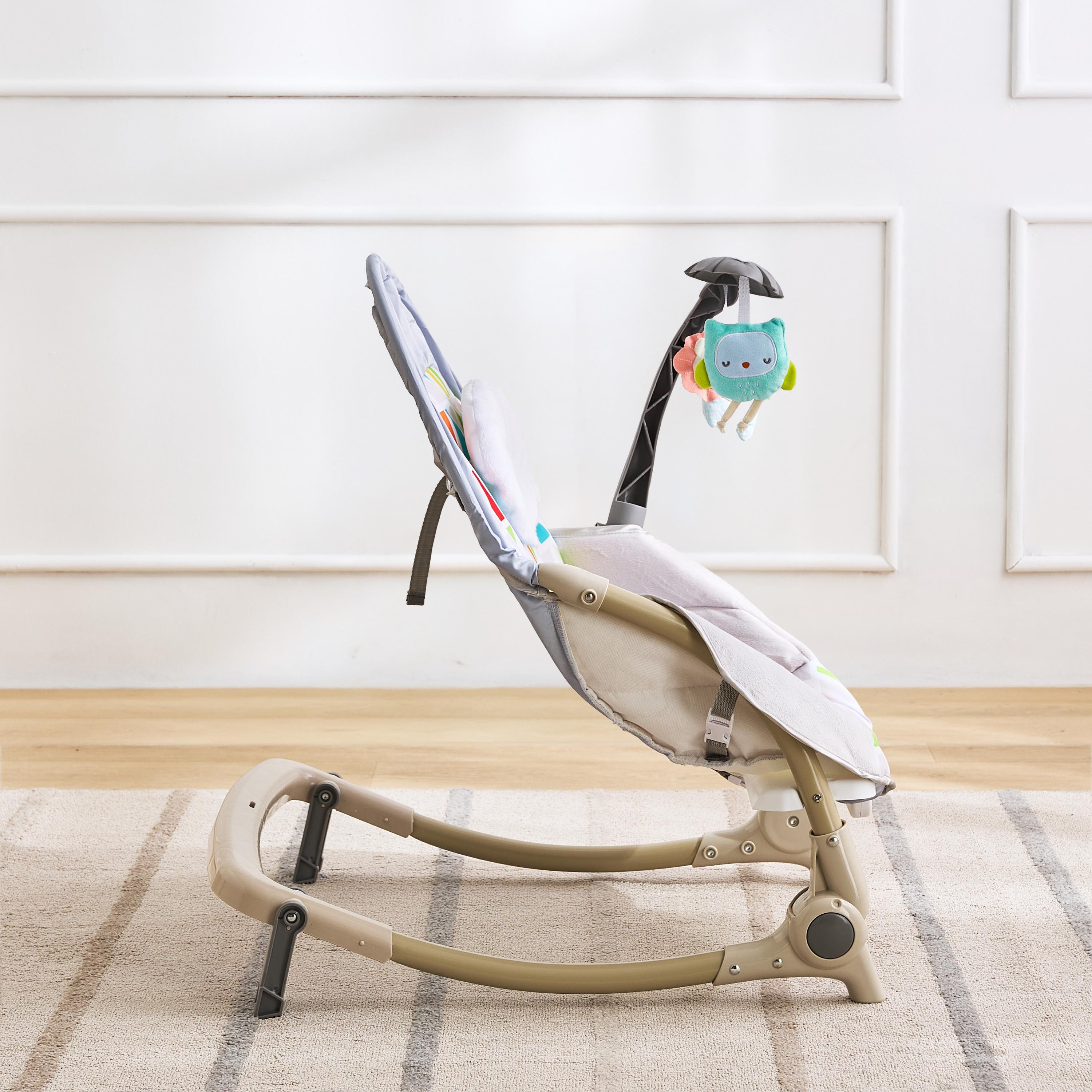 Little Bloomers Calum Reclining Rocker with Hanging Toys-baby-infantactivity-rockers-image-4