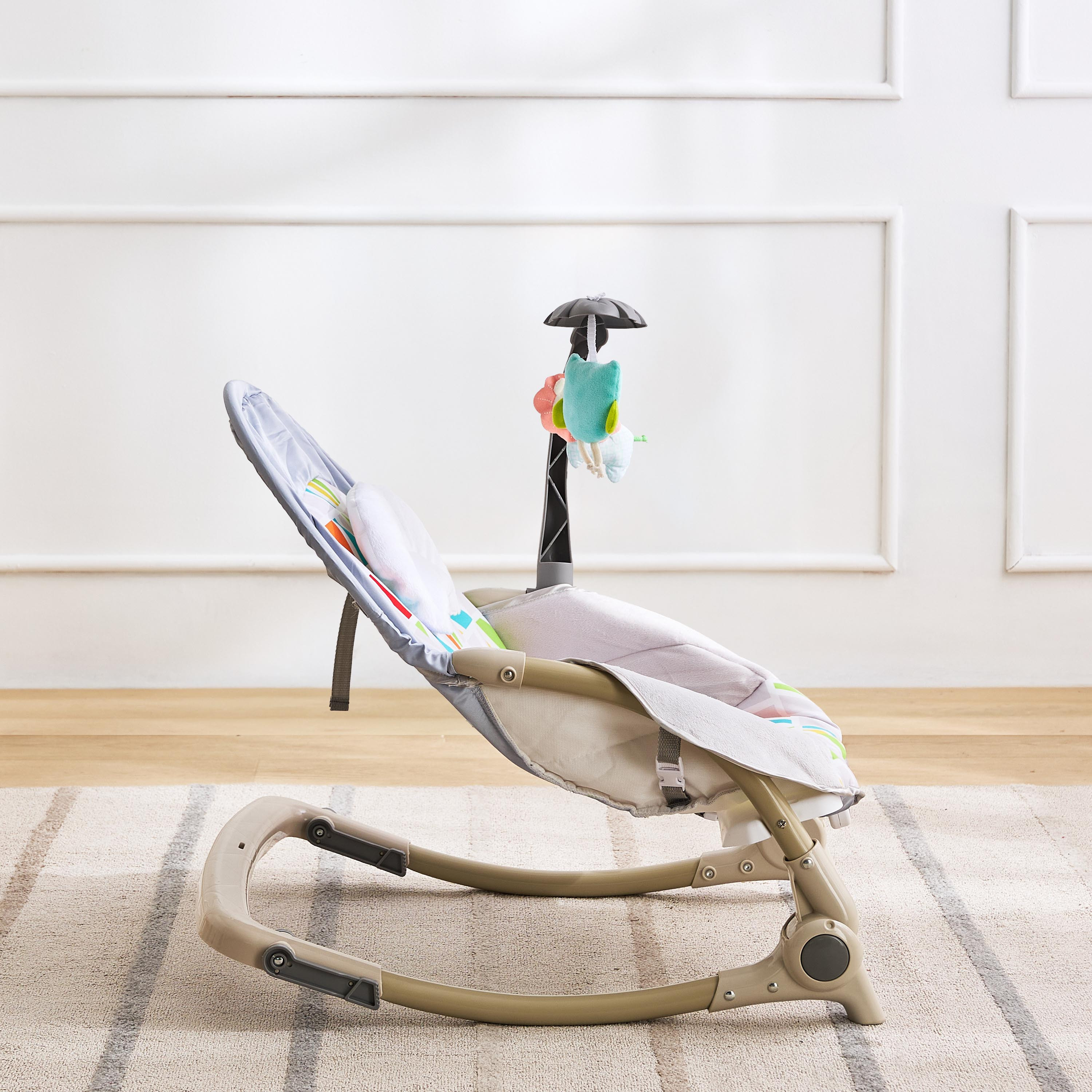 Little Bloomers Calum Reclining Rocker with Hanging Toys-baby-infantactivity-rockers-image-5