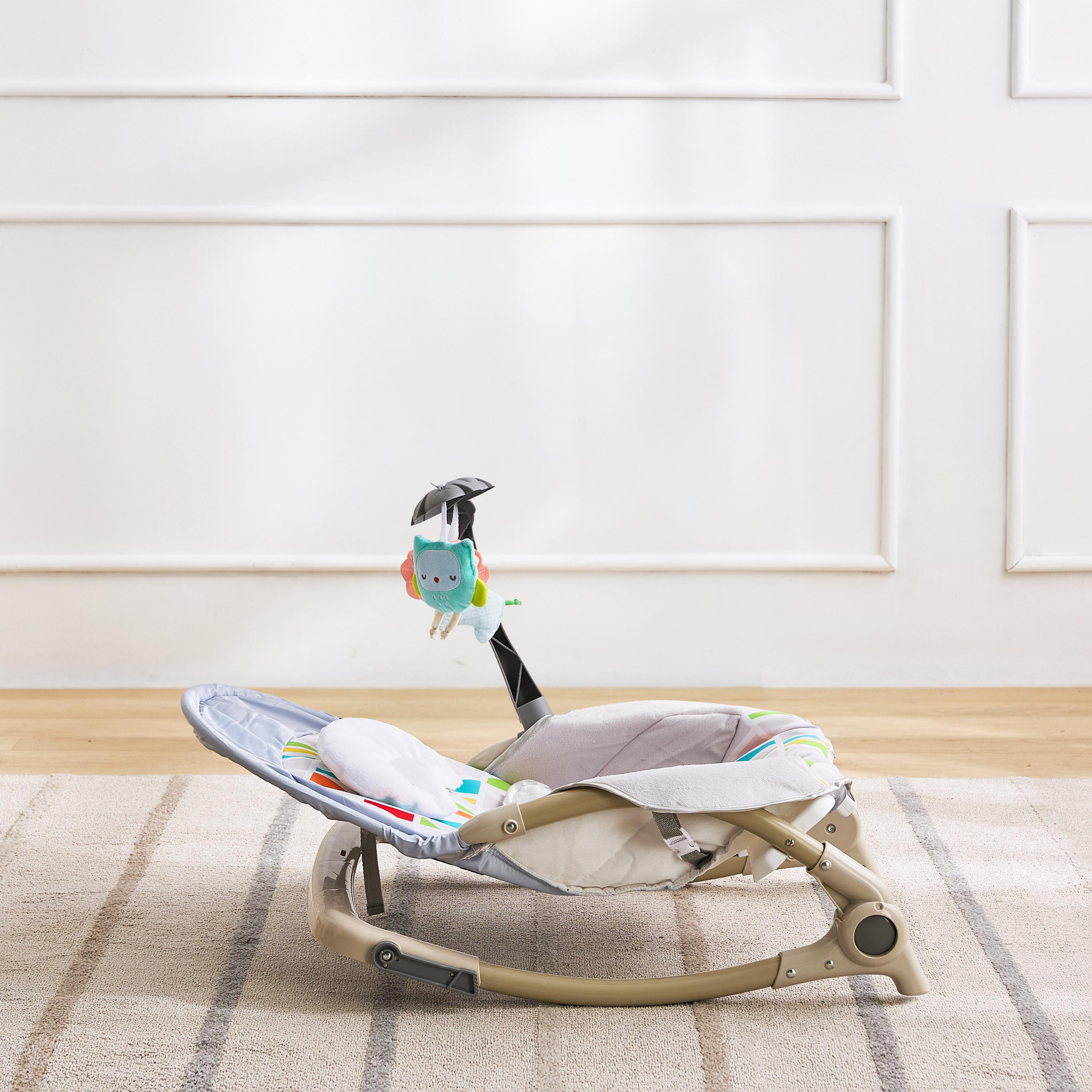 Little Bloomers Calum Reclining Rocker with Hanging Toys-baby-infantactivity-rockers-image-6