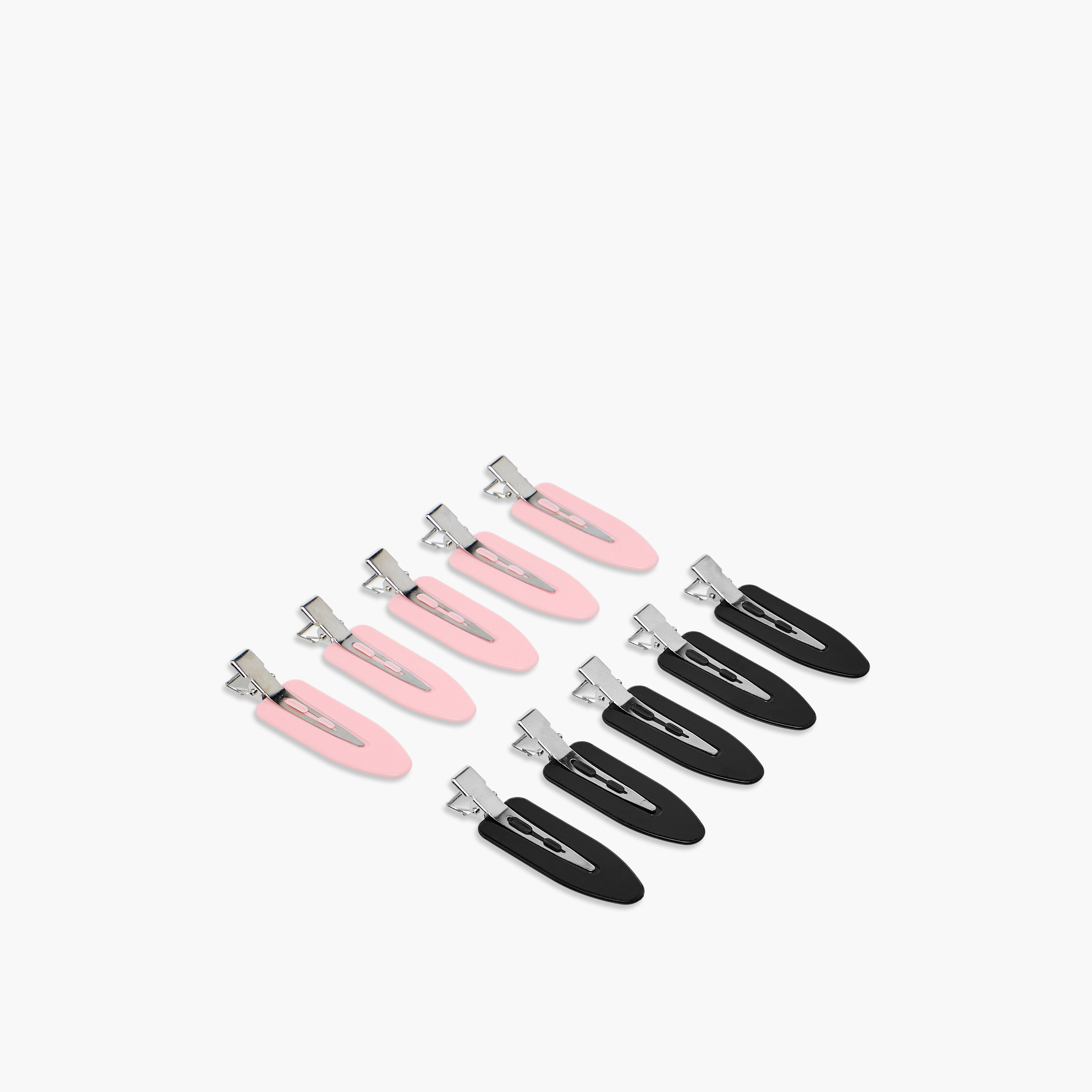 Pack of 10 Curved Sectioning Hair Clips-women-hairaccessories-clips-image-2