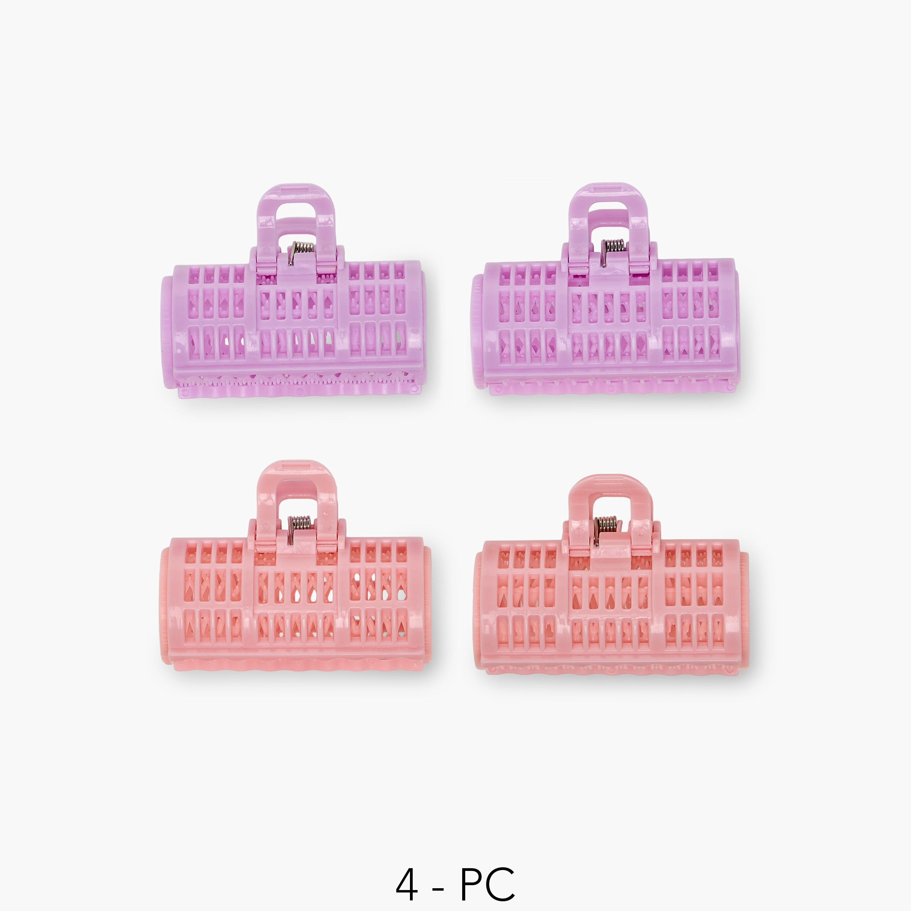 Pack of 3 Roller Hair Clamp Textured-women-hairaccessories-others-image-1