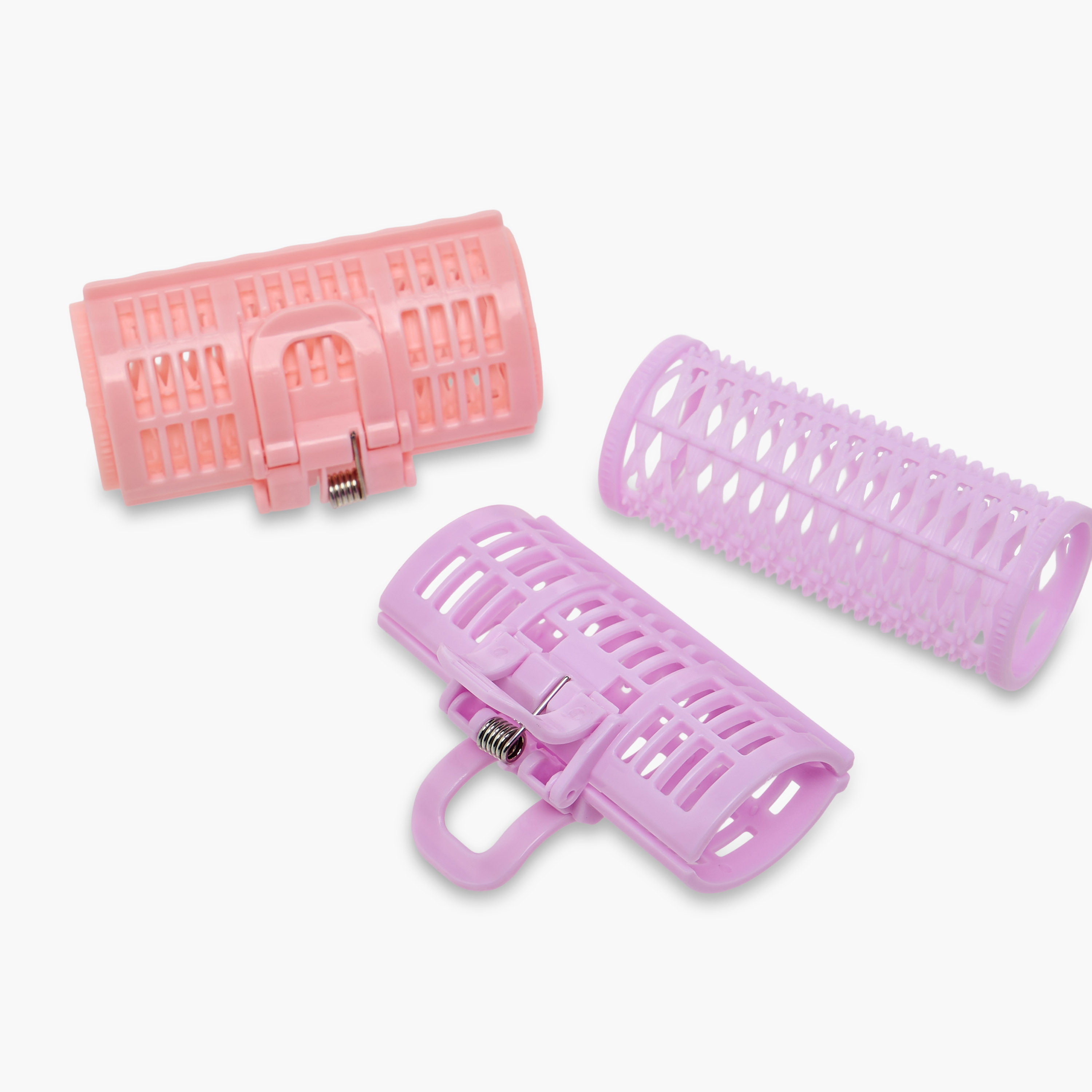 Pack of 3 Roller Hair Clamp Textured-women-hairaccessories-others-image-5