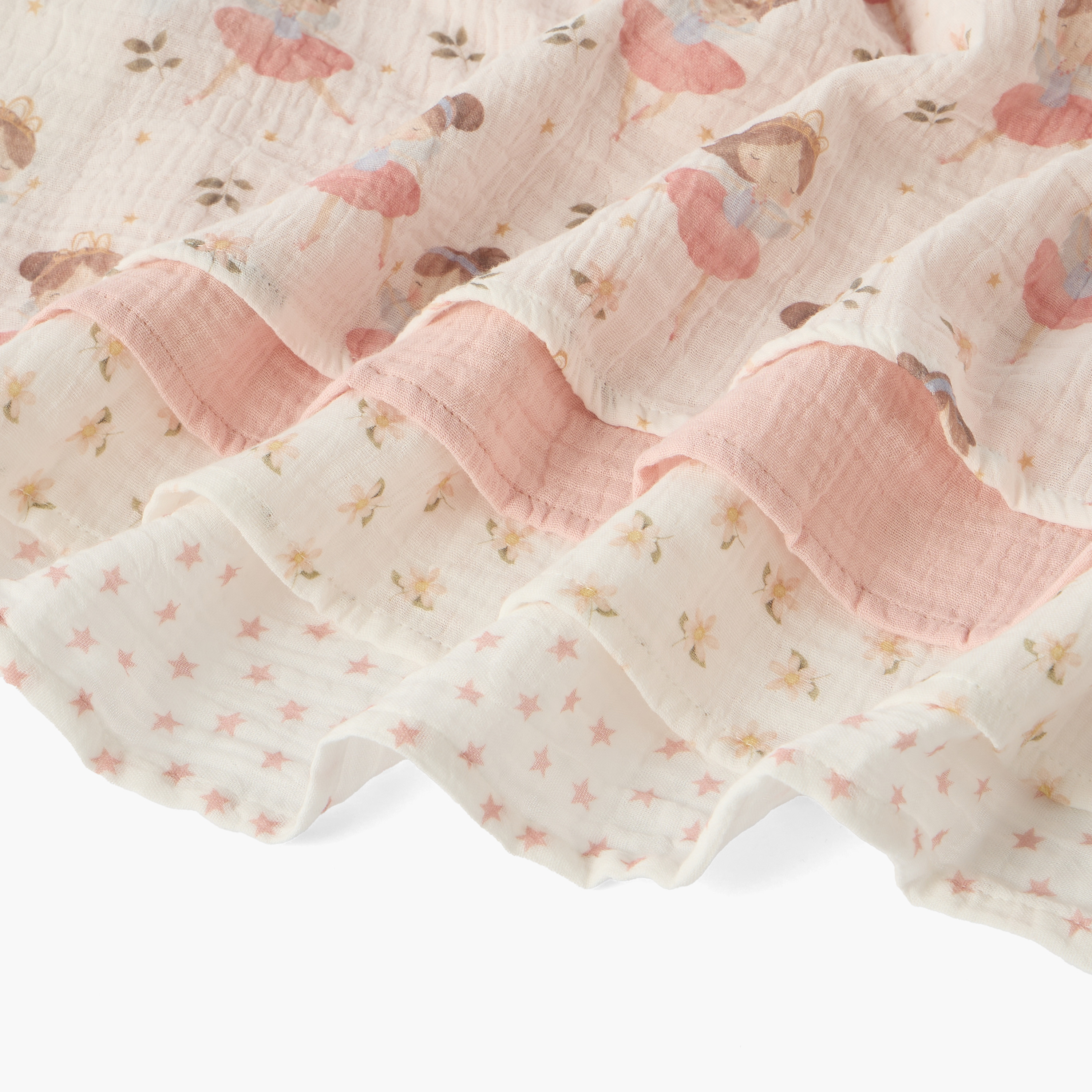Pack of 4 Juniors Baby Swaddle with Assorted Print, 100x100 cm-baby-nursery-blanketsandswaddles-swaddlesandsleepingbags-image-5