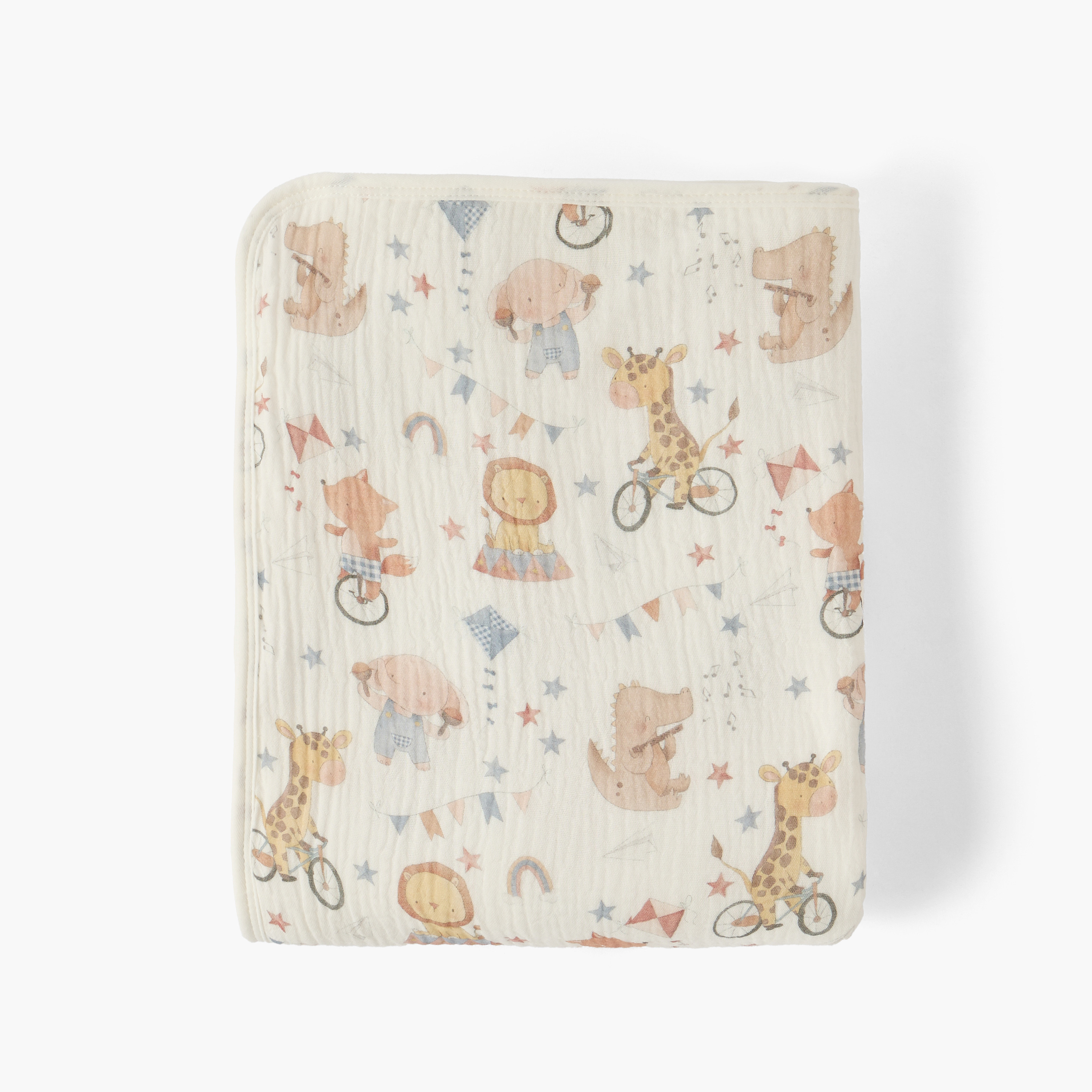 Juniors Receiving Blanket with Print, 80x100 cm-baby-nursery-blanketsandswaddles-blanketsandquilts-image-3