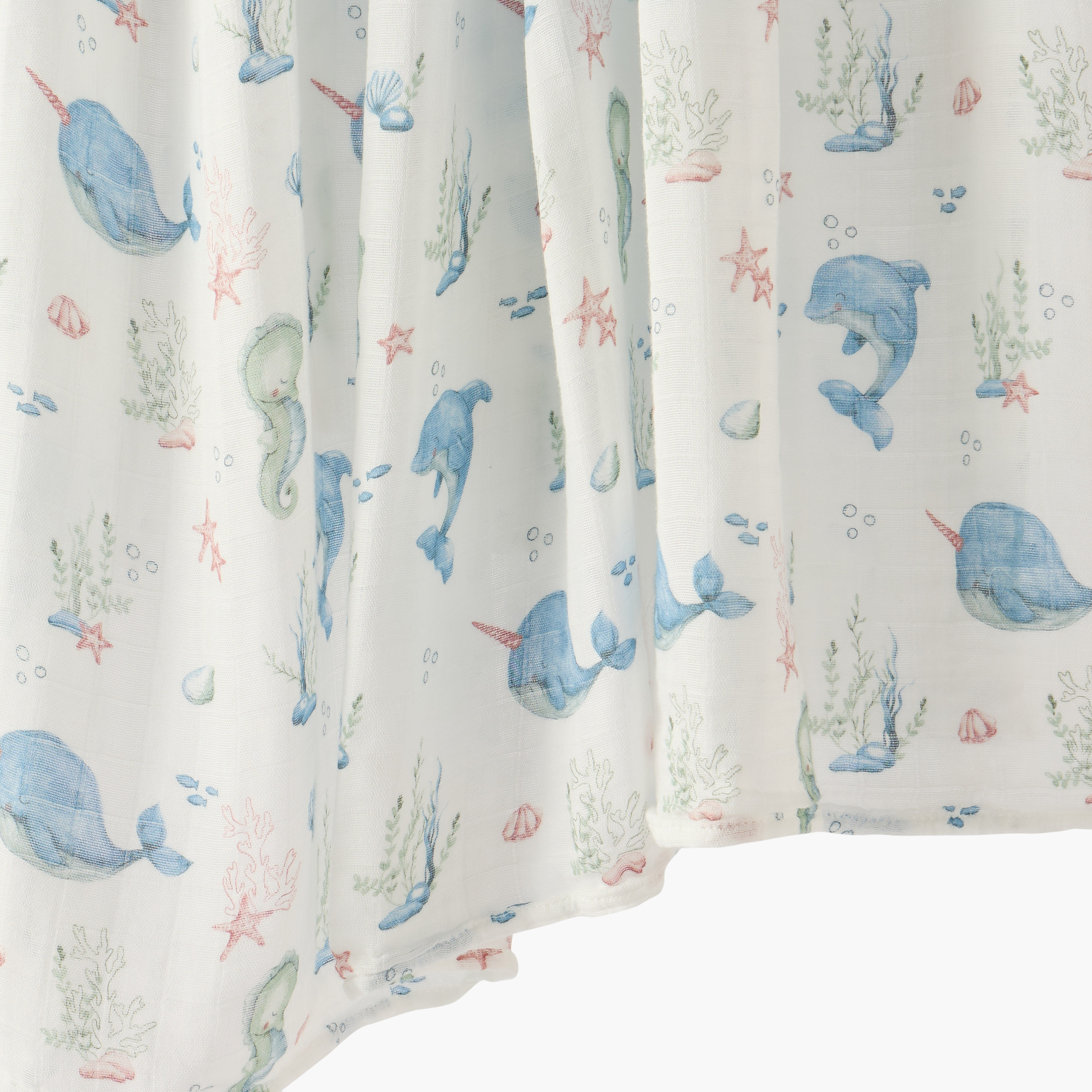 Juniors Baby Swaddle with Print, 120x120 cm-baby-nursery-blanketsandswaddles-swaddlesandsleepingbags-image-4